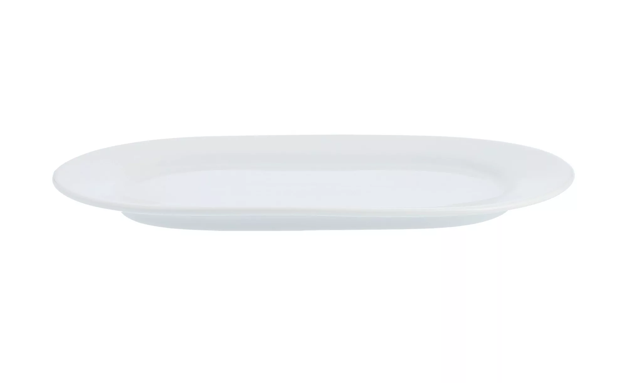 levelone Servierplatte oval ¦ weiß ¦ Porzellan ¦ Maße (cm): B: 20 Geschirr günstig online kaufen