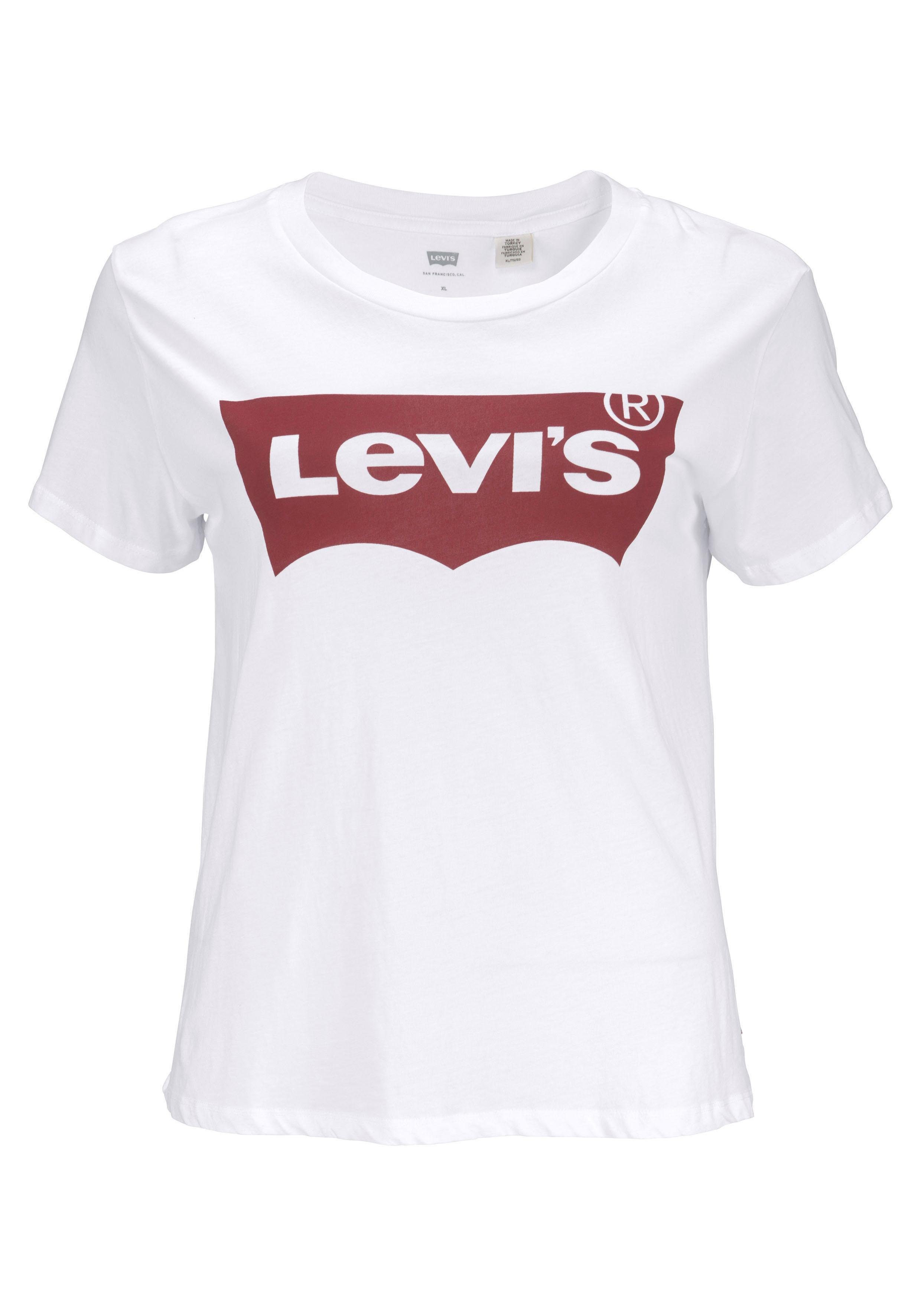 Levi's® Plus T-Shirt Perfect Tee mit Batwing-Logo günstig online kaufen