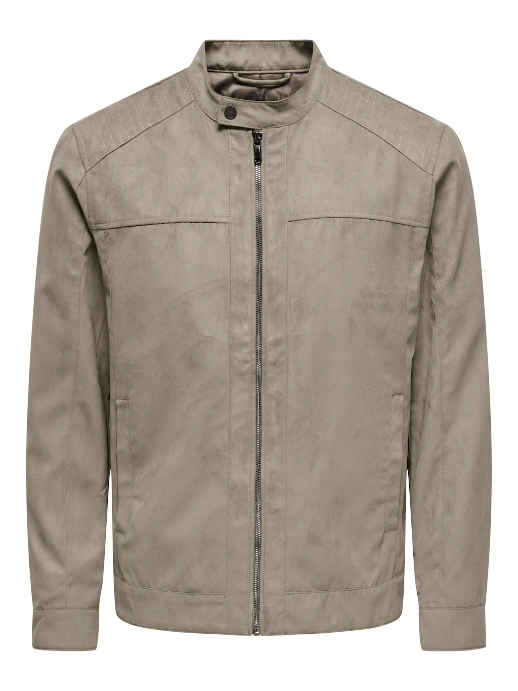 ONLY & SONS Bomberjacke "ONSMIKE FAKE SUEDE JACKET OTW", ohne Kapuze günstig online kaufen