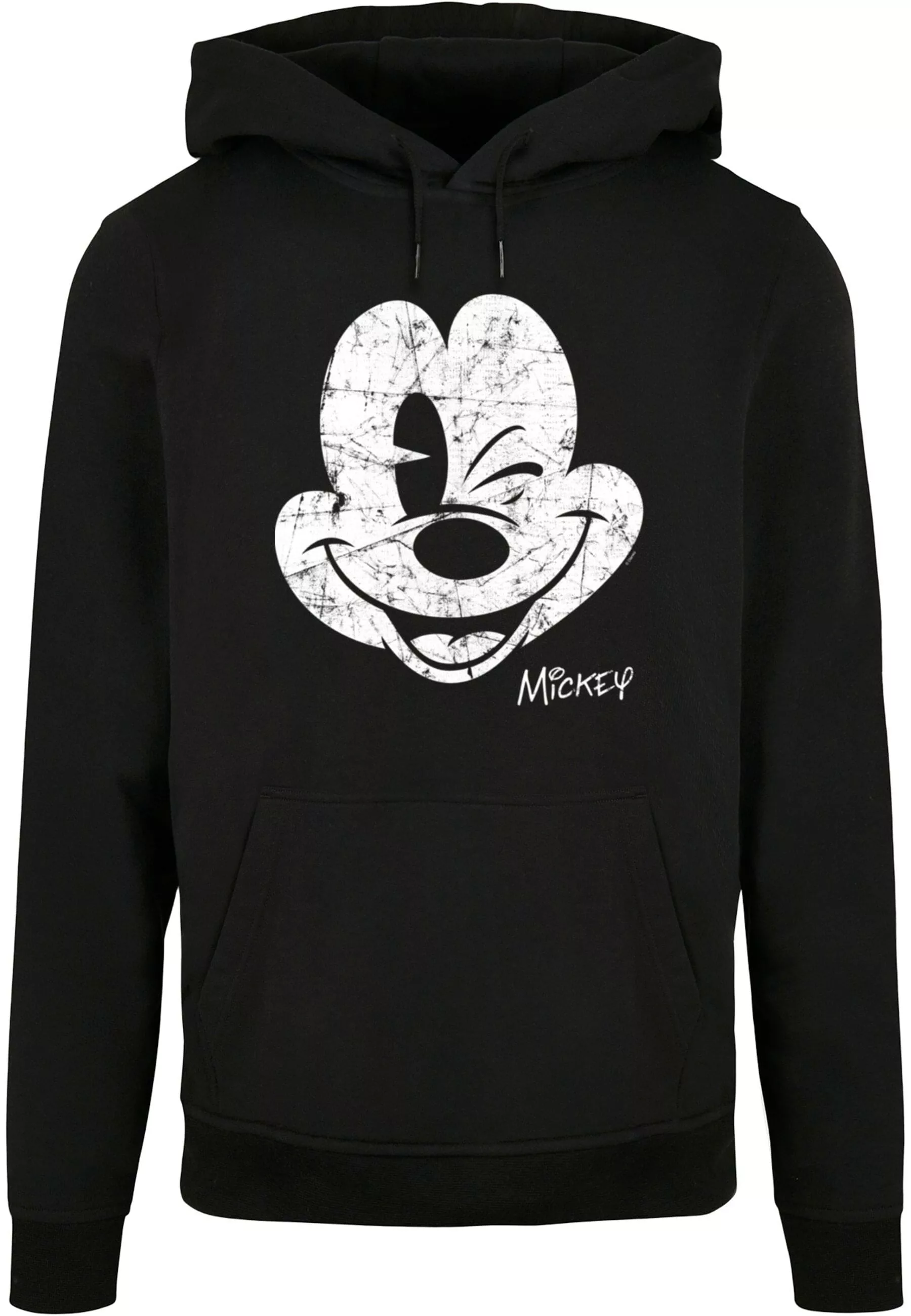 ABSOLUTE CULT Kapuzensweatshirt "ABSOLUTE CULT Herren Mickey Mouse - Distre günstig online kaufen