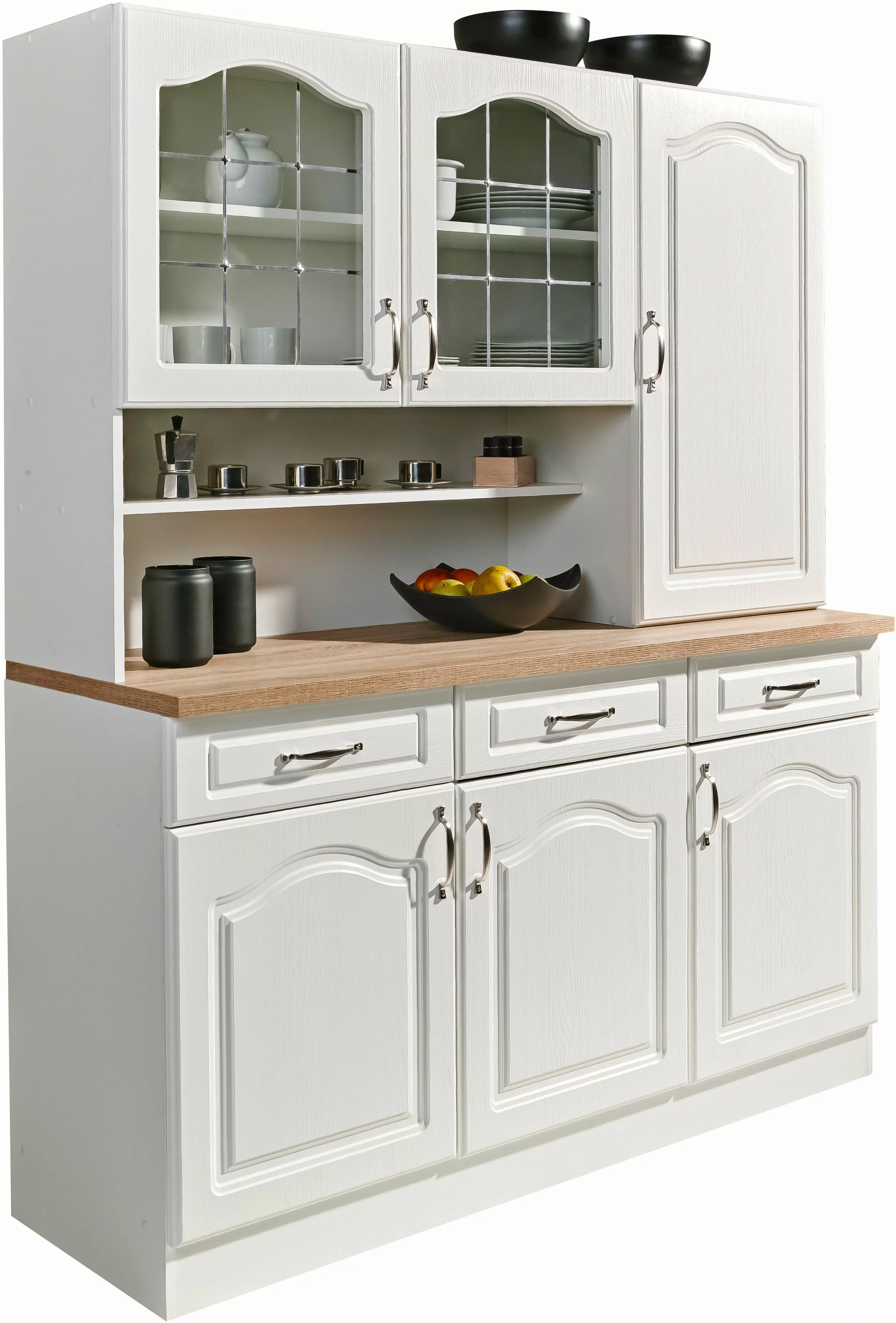 wiho Küchen Küchenbuffet "Linz", 150 cm breit, in Landhaus-Optik günstig online kaufen