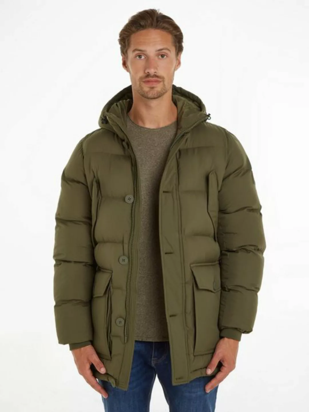 Tommy Hilfiger Parka CL ESSENTIAL ROCKIE PARKA warm gefüttert günstig online kaufen