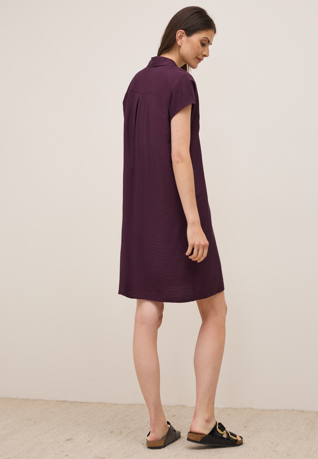 Cecil Hemdblusenkleid, Sommerkleid in feiner Struktur-Qualität günstig online kaufen