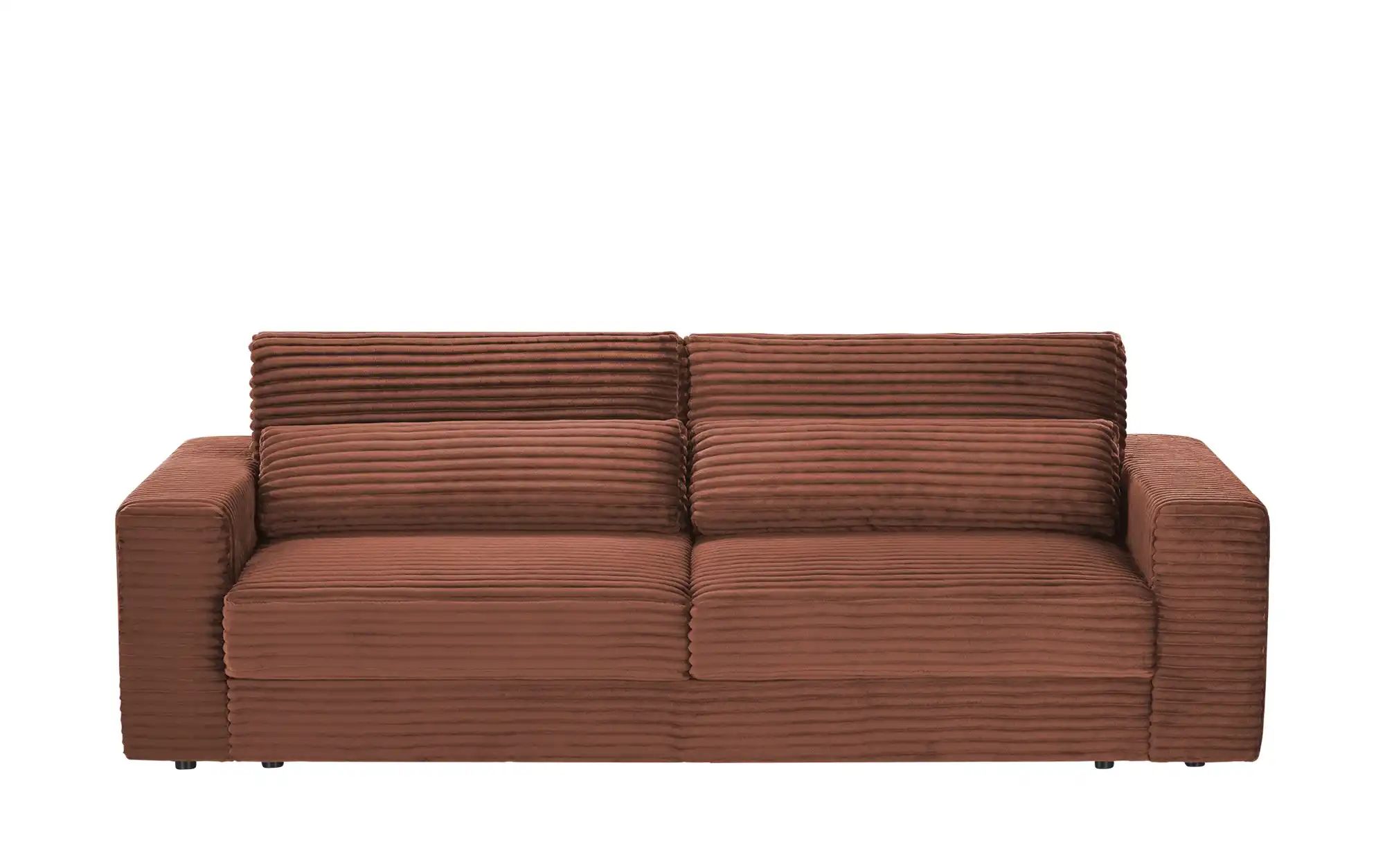 Big Sofa  Branna ¦ orange ¦ Maße (cm): B: 250 H: 101 T: 105 Polstermöbel > günstig online kaufen