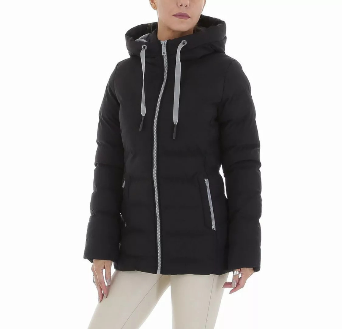 Ital-Design Steppjacke Damen Freizeit (87256474) Kapuze Gefüttert Winterjac günstig online kaufen