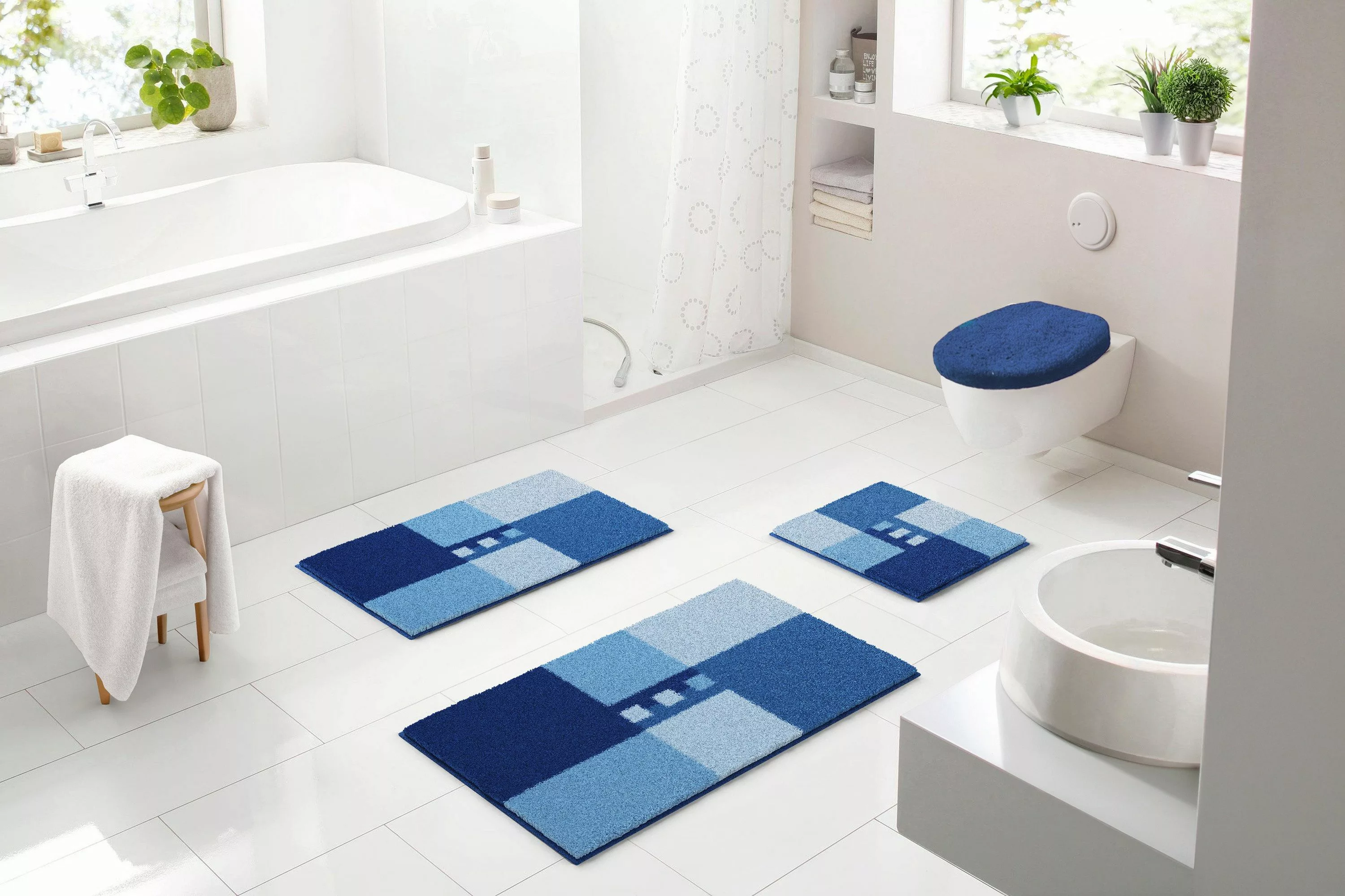 Linea Due Badematte Merkur, Höhe 18 günstig online kaufen