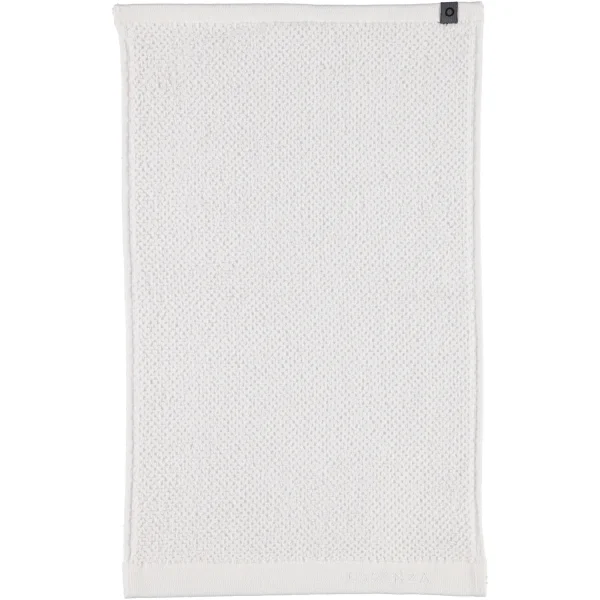 Essenza Connect Organic Uni - Farbe: white - Gästetuch 30x50 cm günstig online kaufen