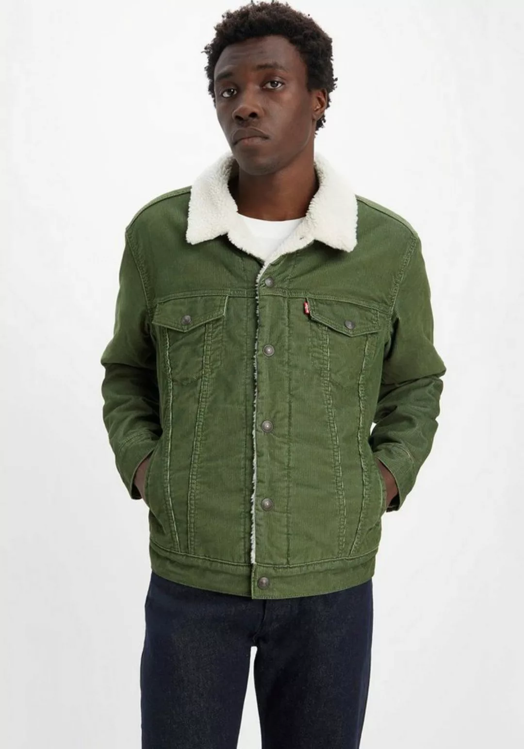 Levi's® Cordjacke Type 3 Sherpa Trucker günstig online kaufen