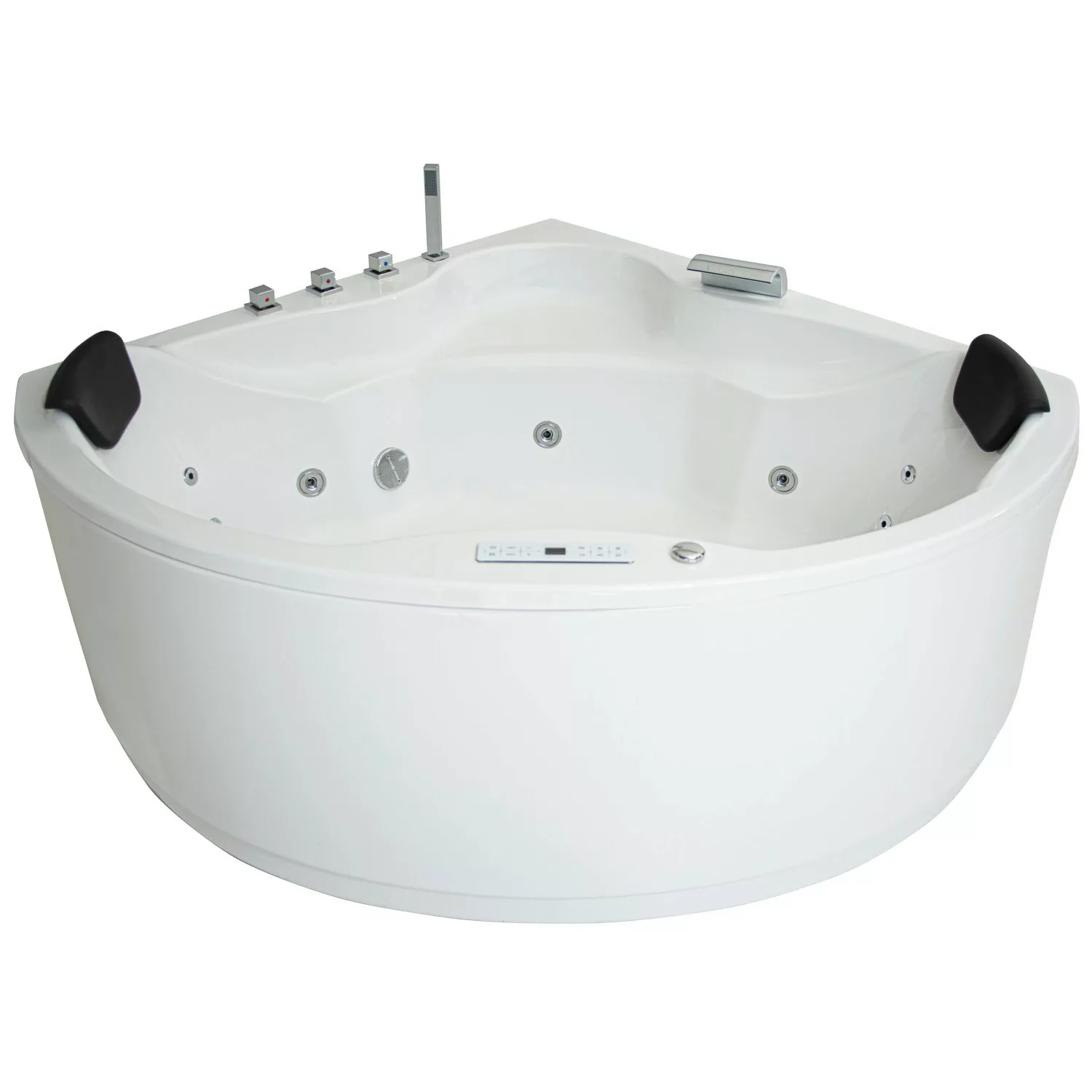 Basera® Indoor Eck-Whirlpool Badewanne Nendo Premium 149 x 149 cm günstig online kaufen