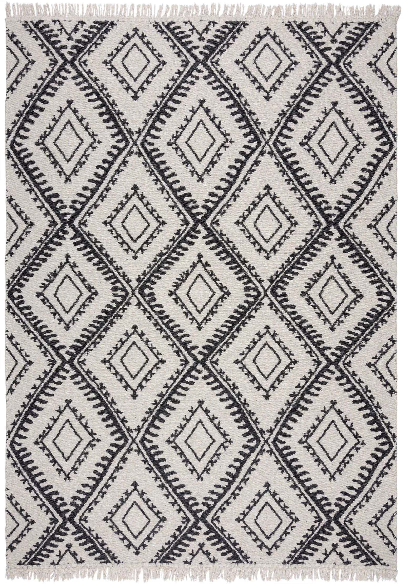 FLAIR RUGS Teppich »ALIX«, rechteckig, 2 mm Höhe, Wendemuster, Berber Desig günstig online kaufen