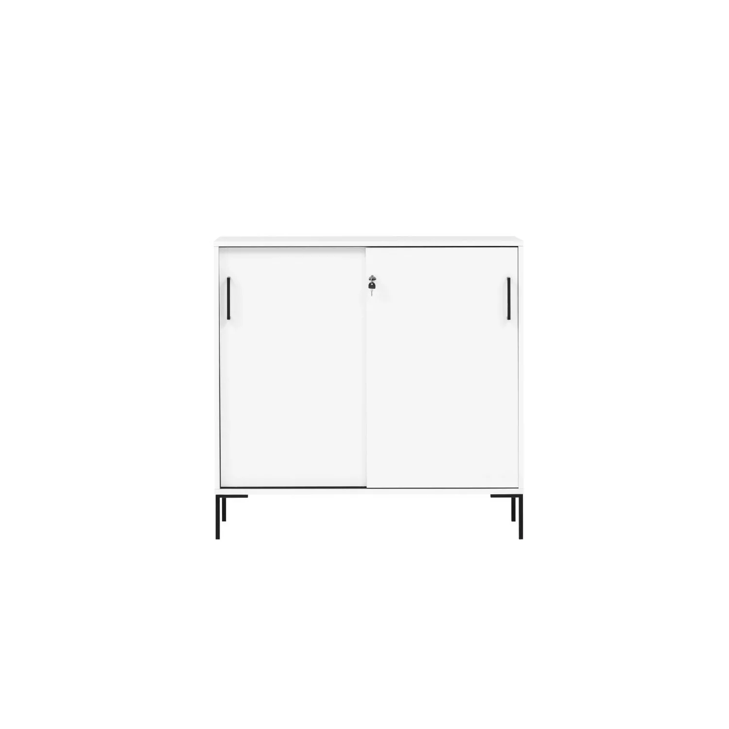 PROREGAL Schiebetürenschrank Panda HxBxT 96 x 100 x 41 cm 2 Fächern & 2 Sch günstig online kaufen