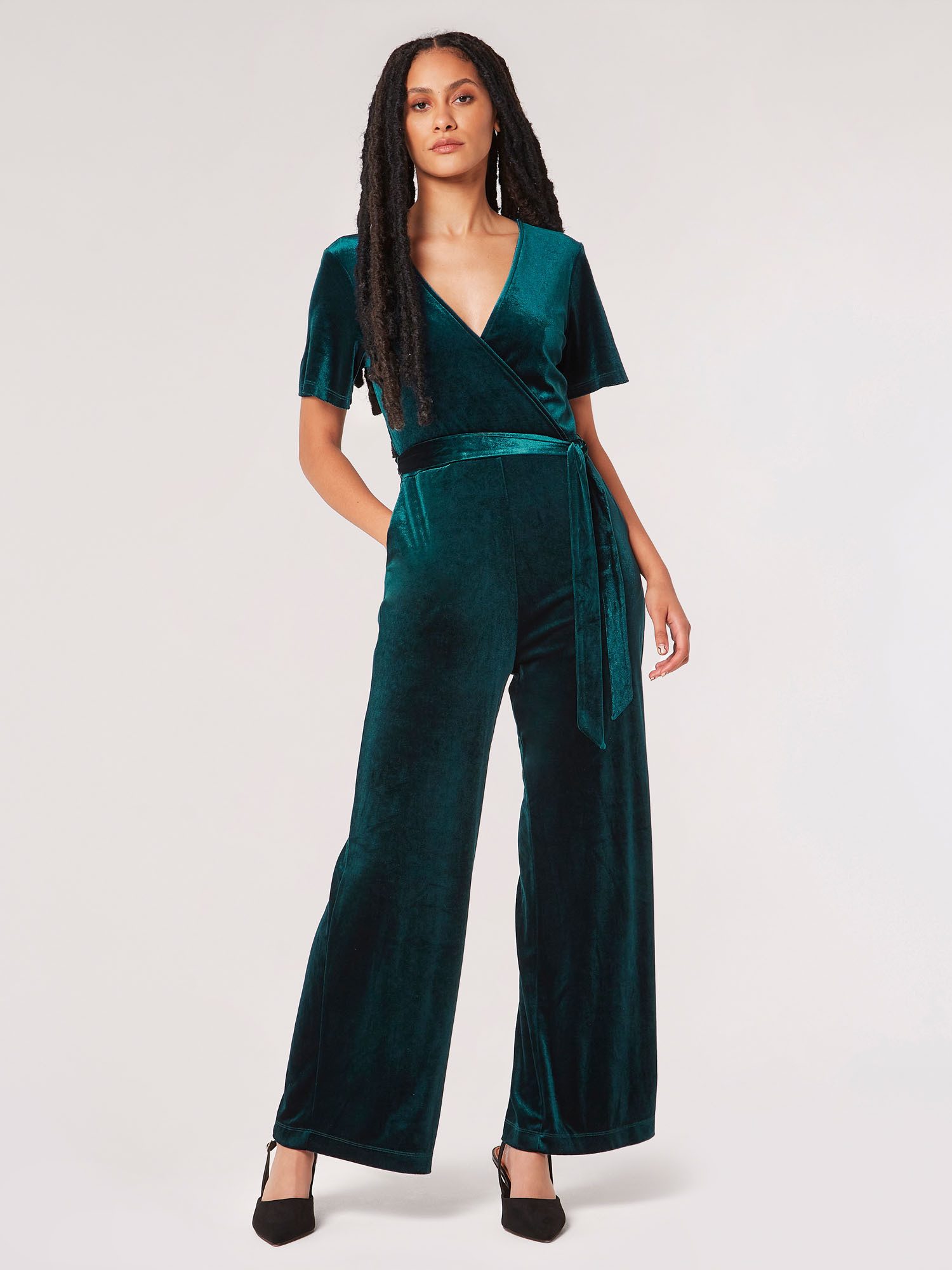 Apricot Jumpsuit Culotte-Overall, (2-tlg., Stoffgürtel) in günstig online kaufen