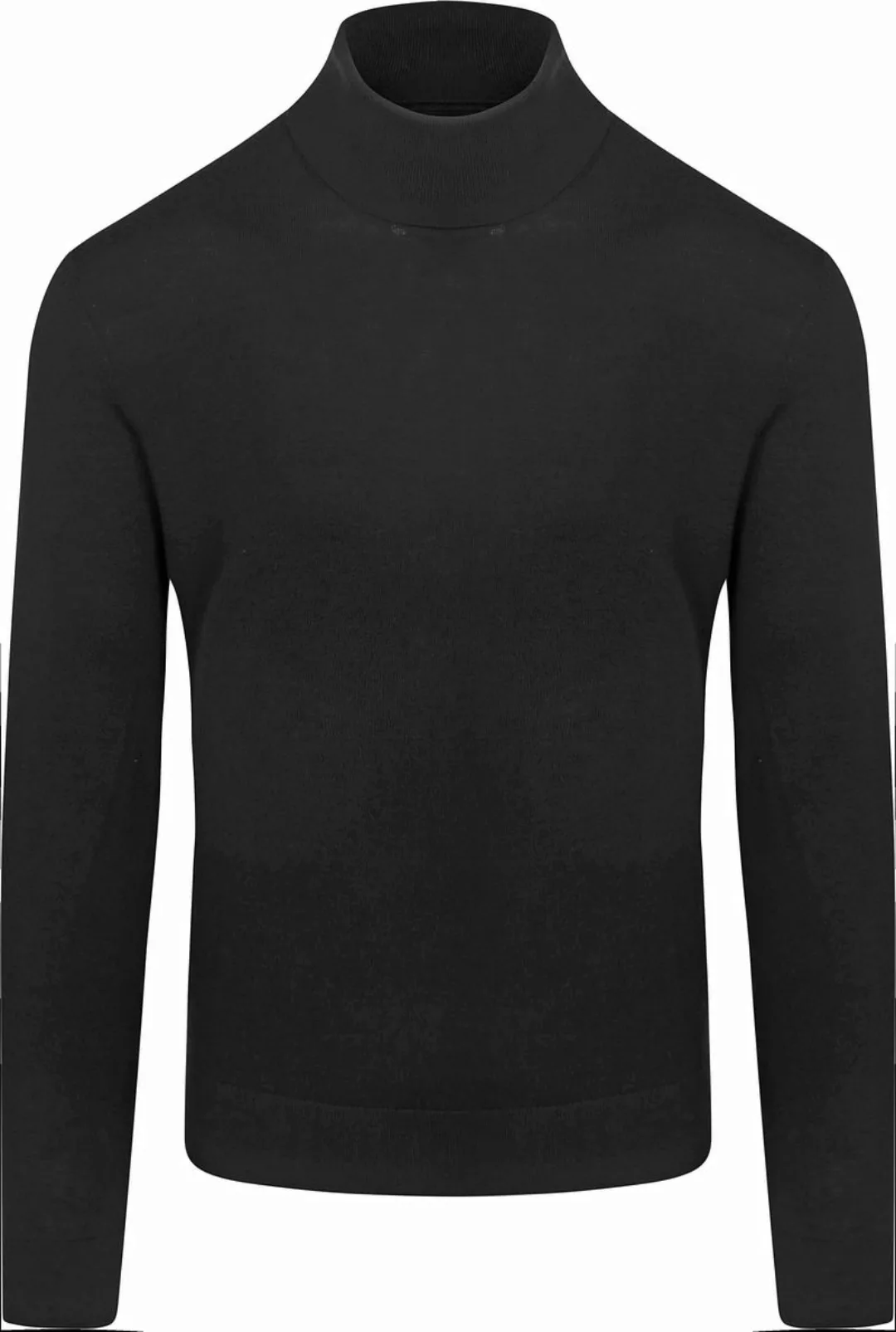 Suitable Merino Rollkragen Schwarz - Größe L günstig online kaufen