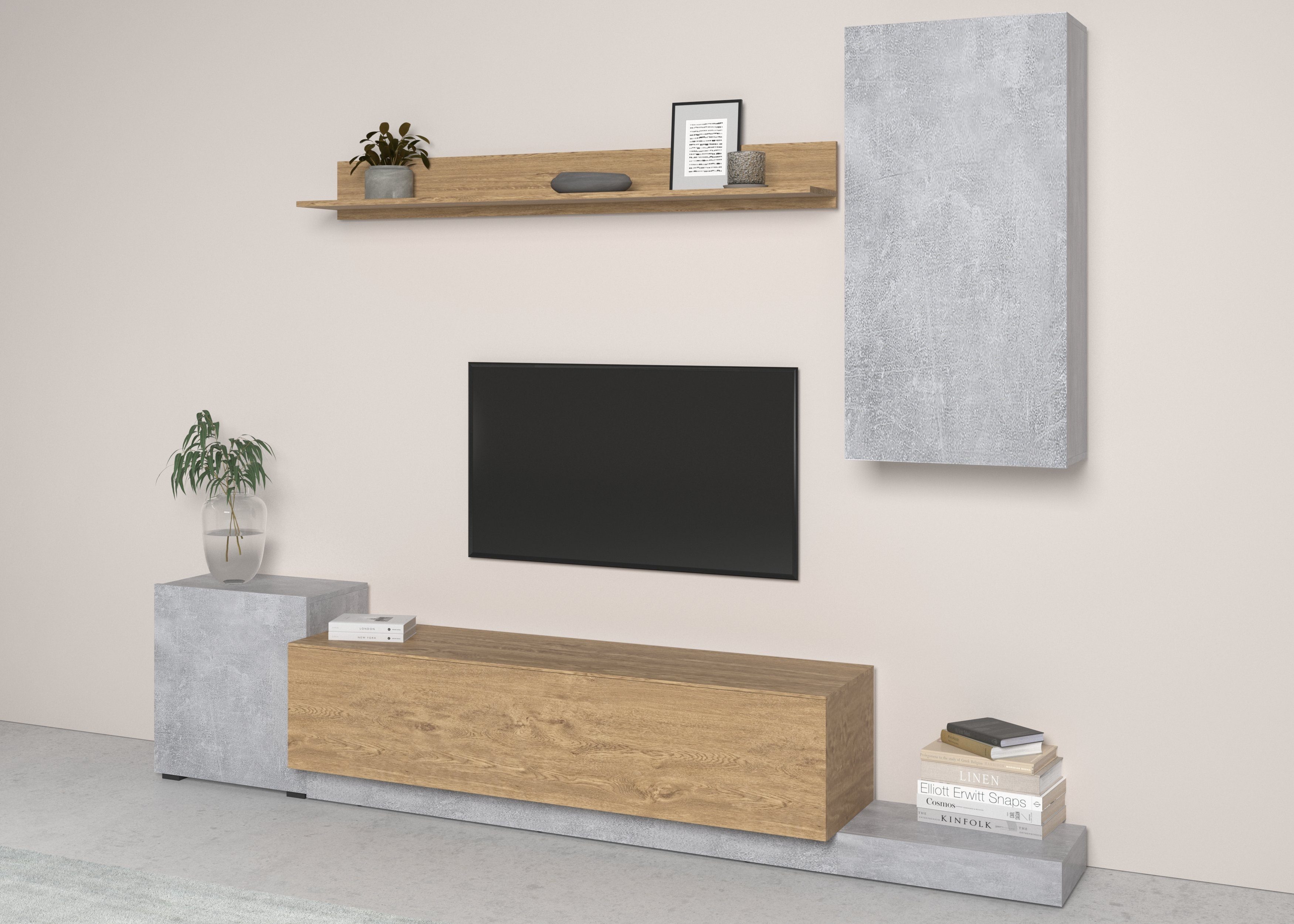 INOSIGN Wohnwand "Rimini", (Set, 4 St.) günstig online kaufen