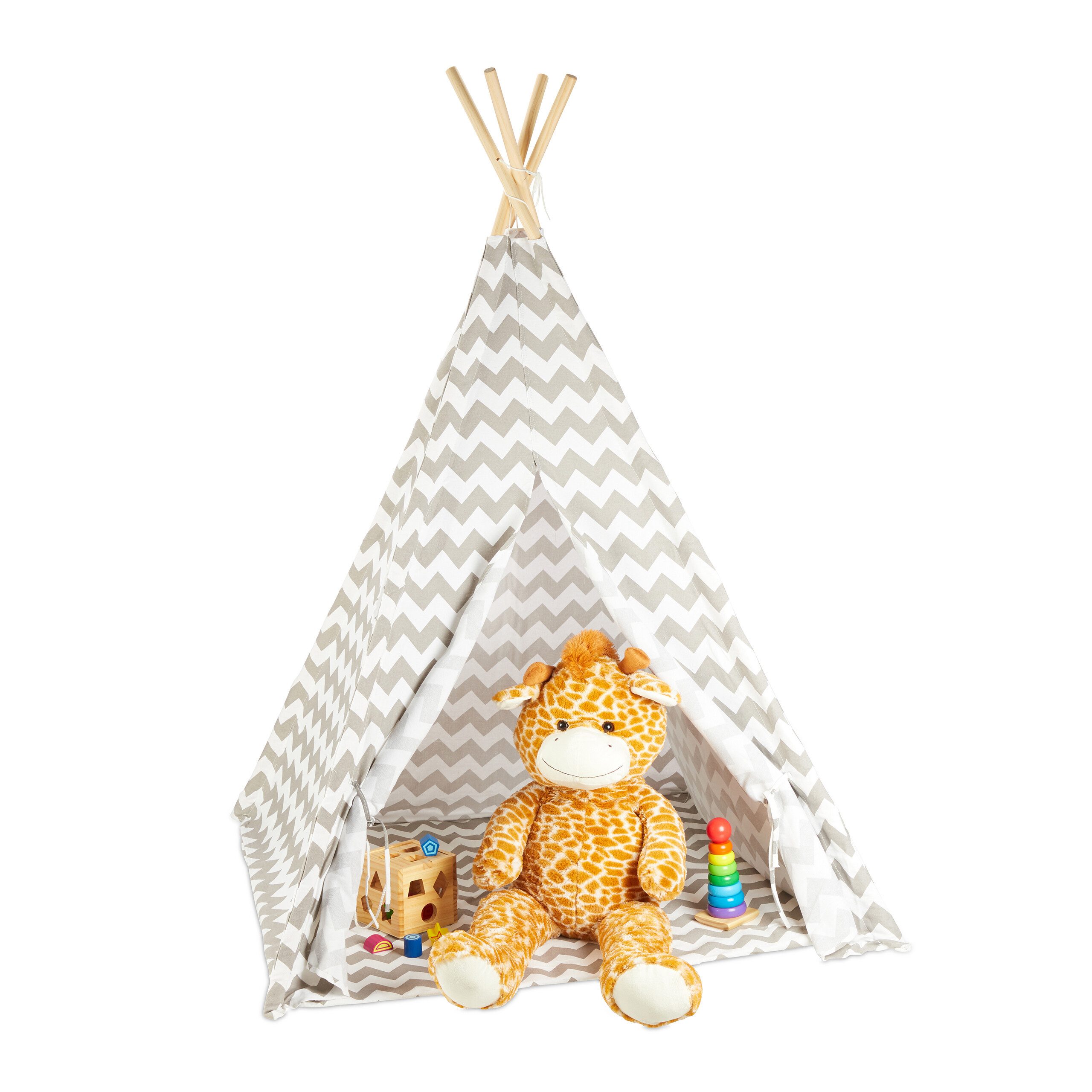 relaxdays Spielzelt Tipi Zelt Kinder günstig online kaufen