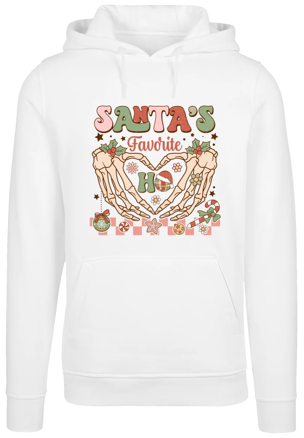 F4NT4STIC Kapuzenpullover "Santas favorite Ho Ho Ho Christmas", Premium Qua günstig online kaufen