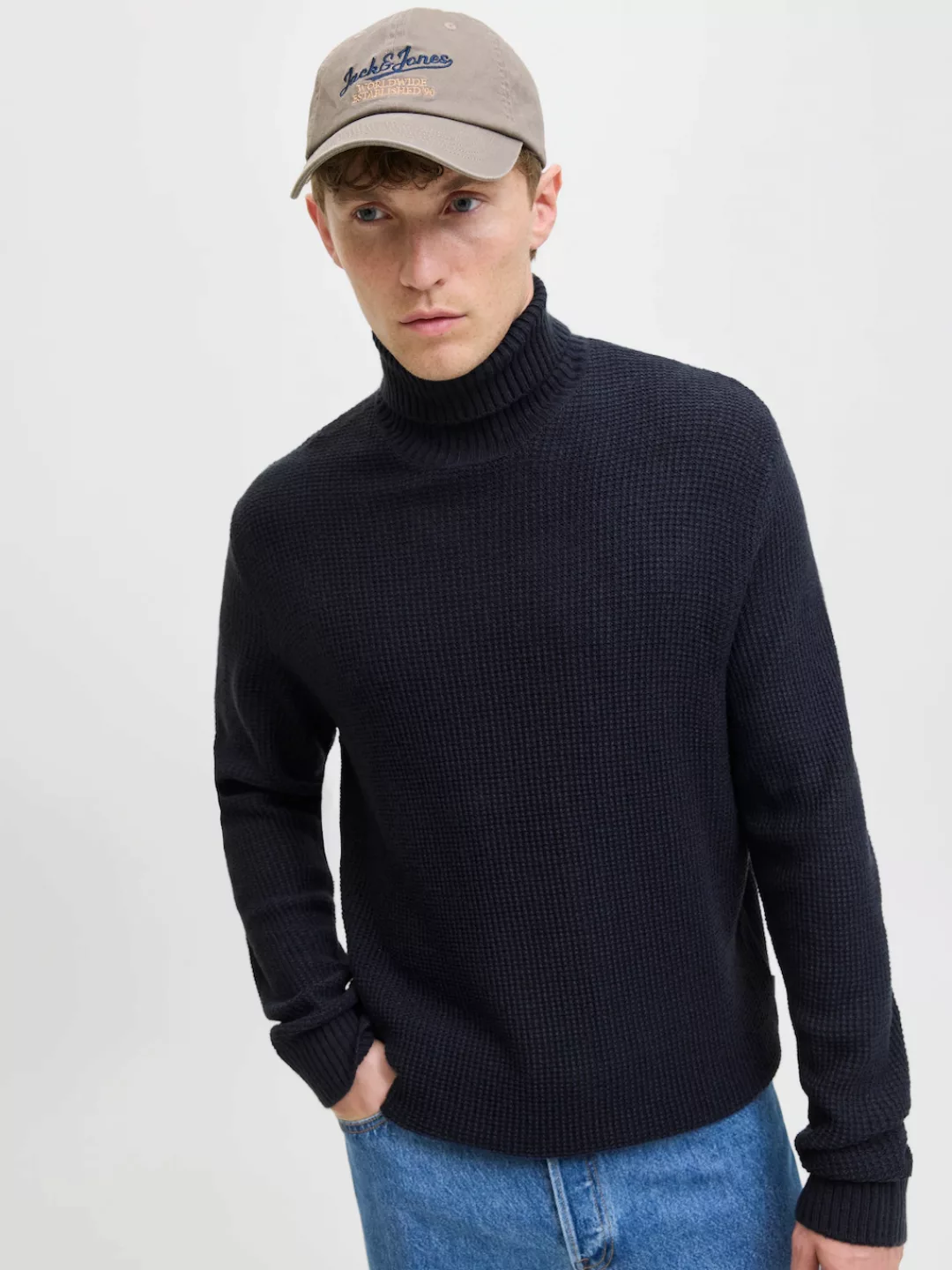Jack & Jones Rollkragenpullover "JJROY KNIT ROLL NECK AW25" günstig online kaufen