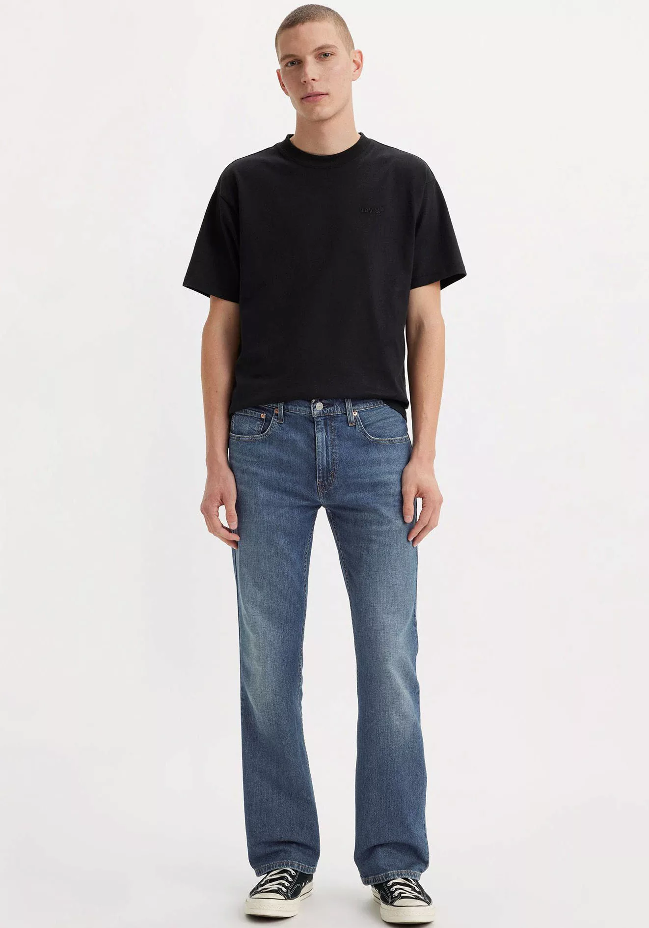 Levi's® Bootcut-Jeans 527 SLIM BOOT CUT in cleaner Waschung günstig online kaufen