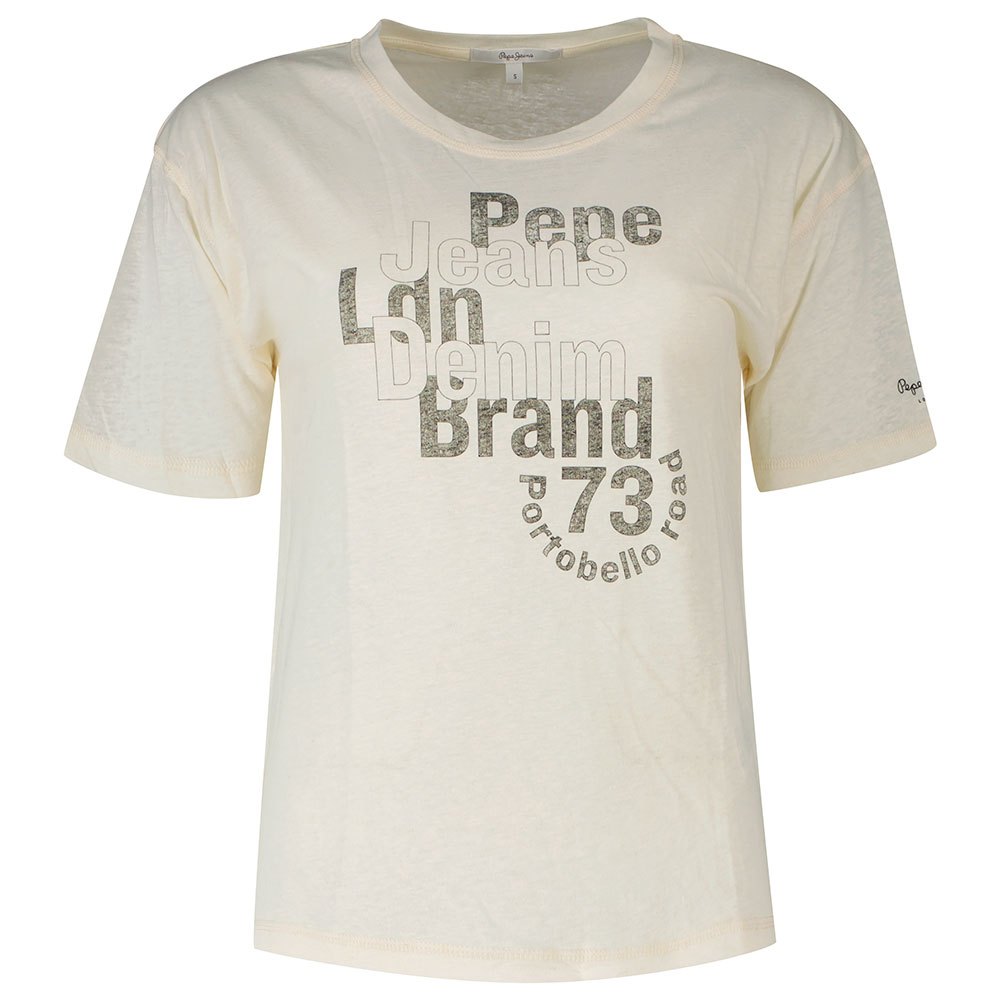 Pepe Jeans Amaya Kurzärmeliges T-shirt S Mousse günstig online kaufen