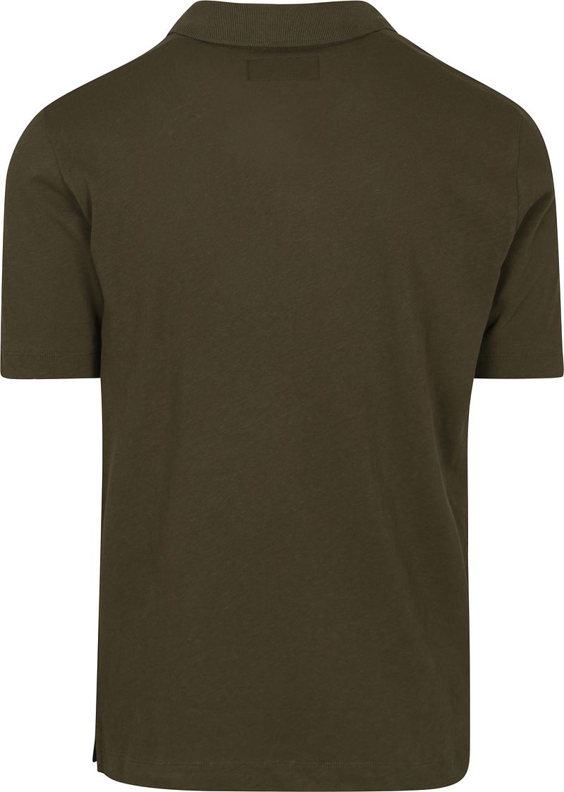 Marc OPolo Poloshirt "aus Bio-Baumwolle und Leinen" günstig online kaufen