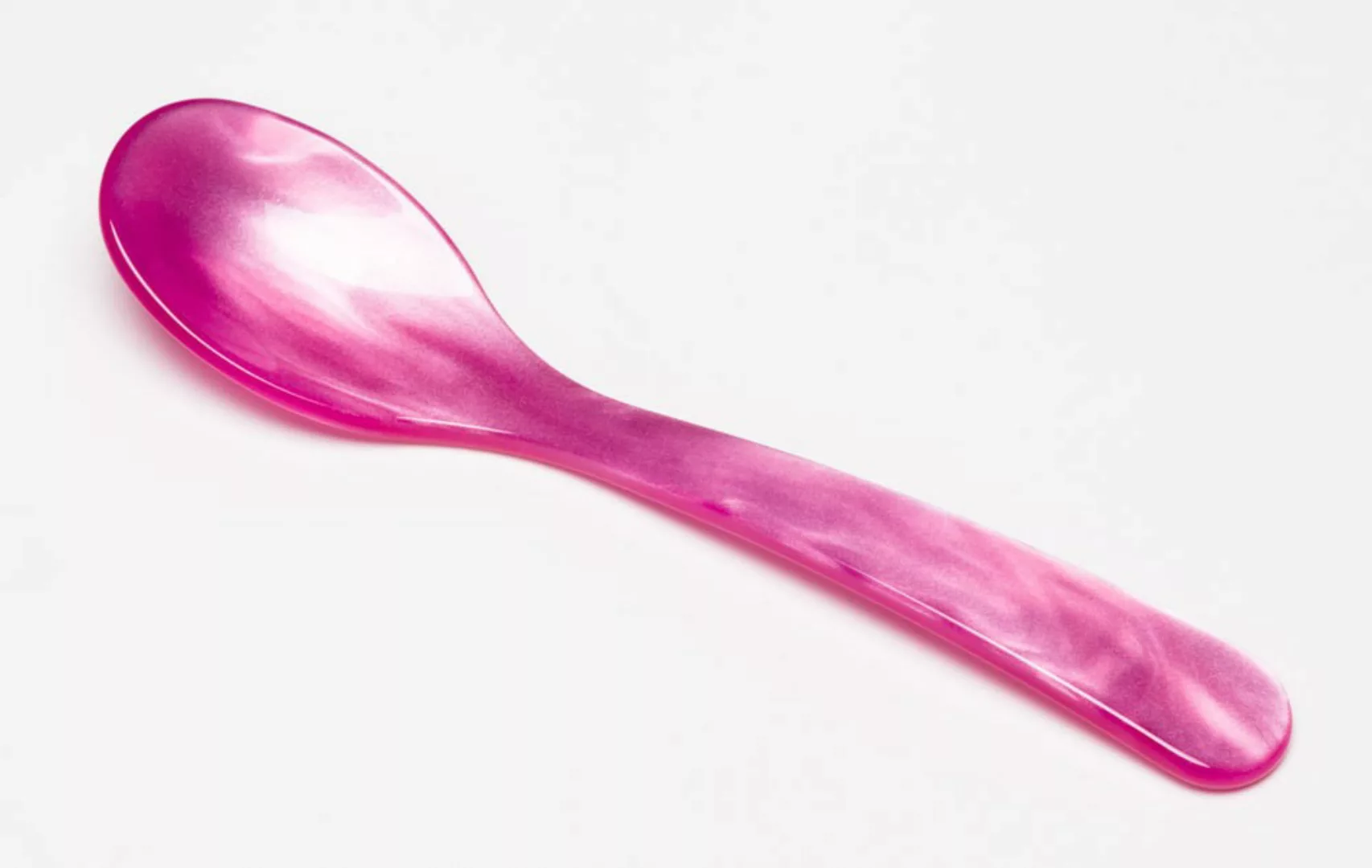G.F. Heim Söhne Eierlöffel Acrylglas Perlmutt Optik Pink günstig online kaufen