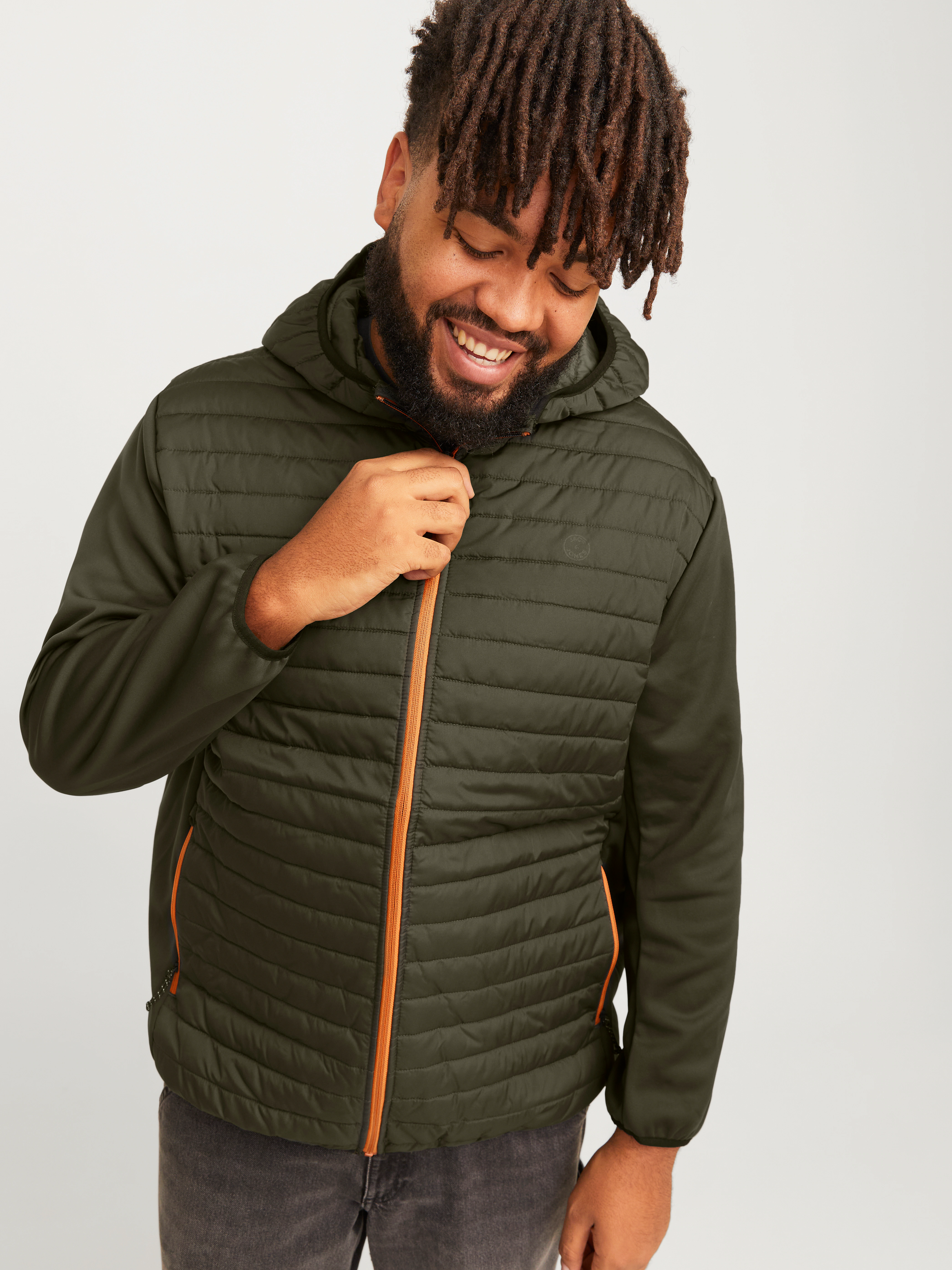 Jack & Jones PlusSize Steppjacke "JJEMULTI QUILTED JACKET PS NOOS", mit Kap günstig online kaufen