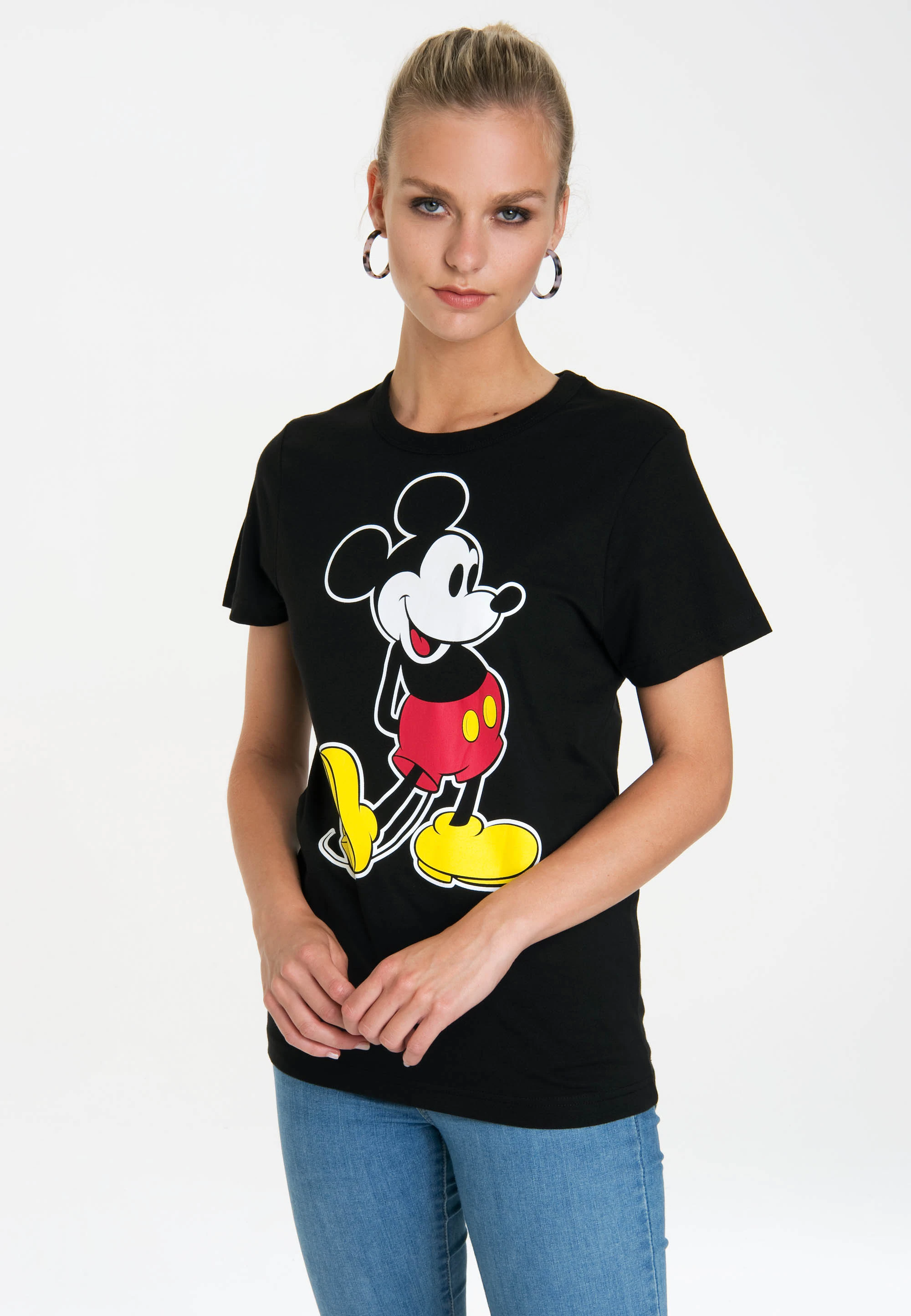 LOGOSHIRT T-Shirt "Mickey Mouse – Classic", mit lizenziertem Originaldesign günstig online kaufen