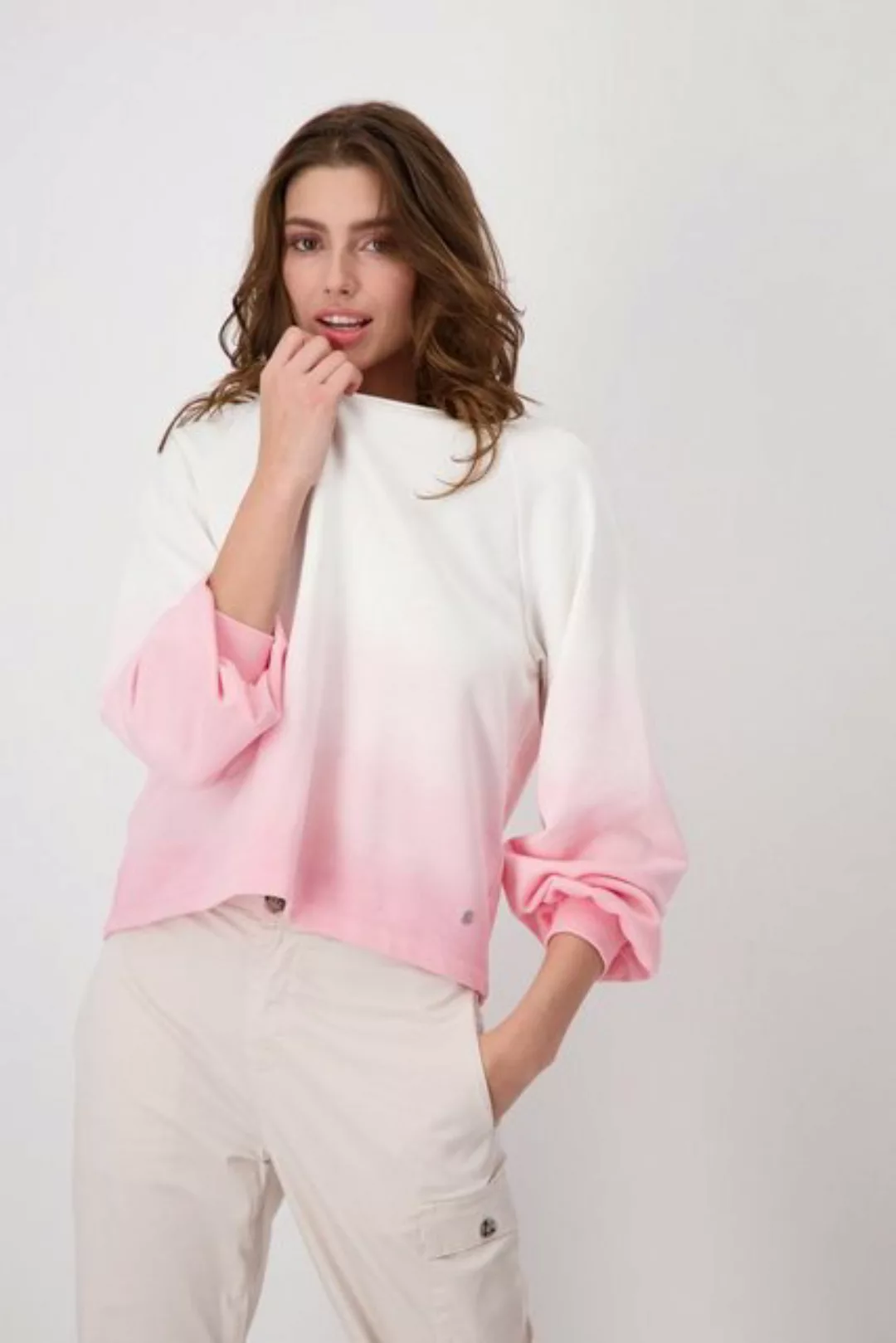 Monari Sweatshirt Pullover pink smoothie günstig online kaufen