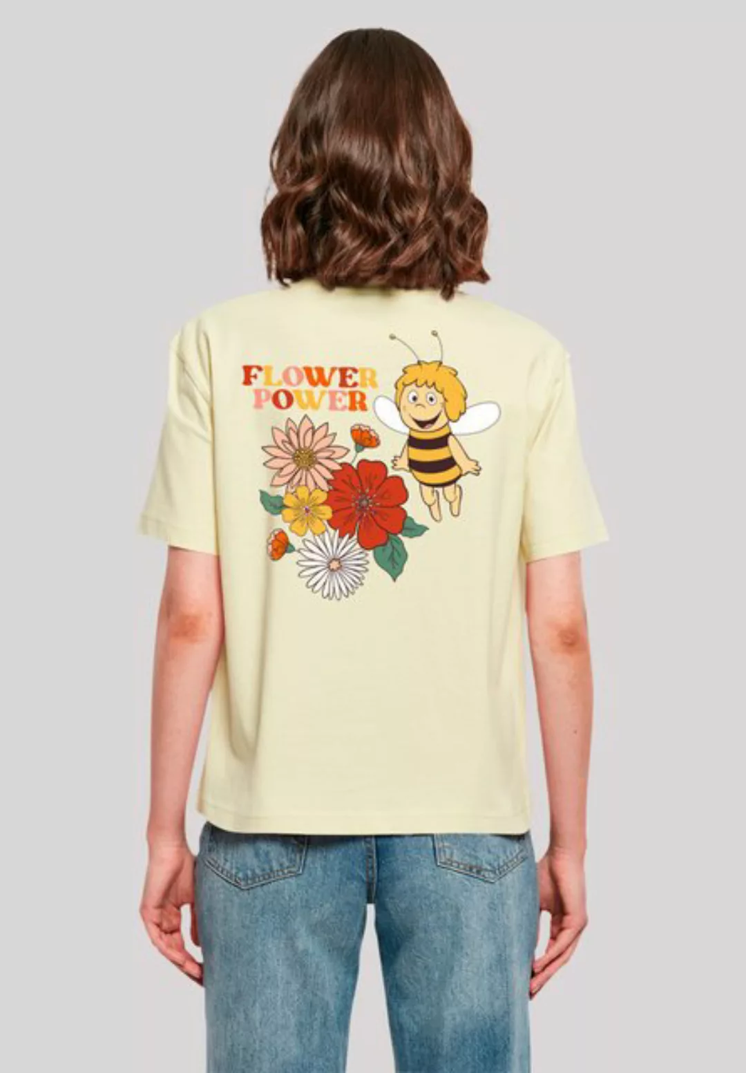 F4NT4STIC T-Shirt Die Biene Maja Flower Power Nostalgie, Retro, Heroes of C günstig online kaufen