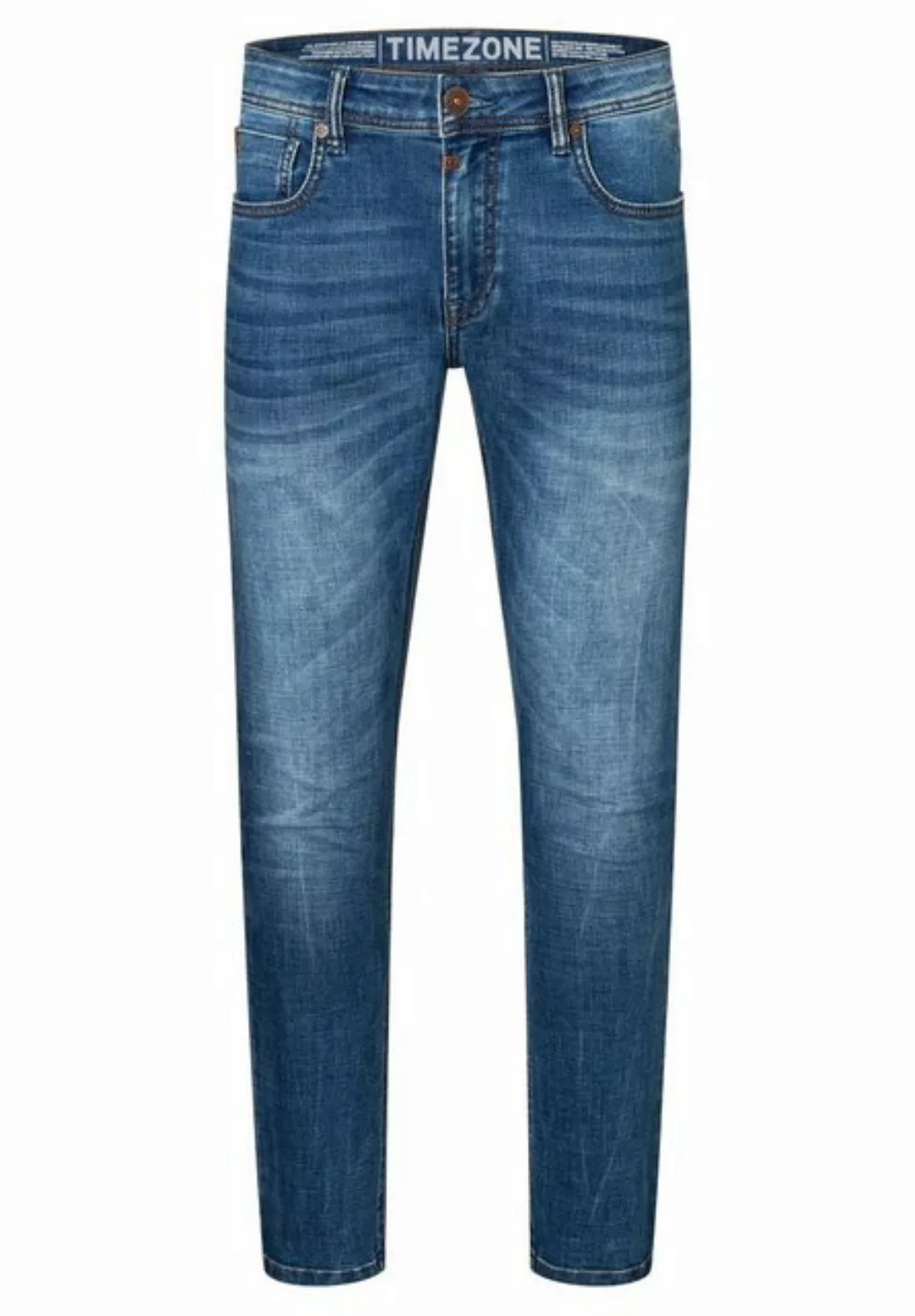 TIMEZONE Herren Jeans EduardoTZ - Slim Fit - Blau - Jeans Blue Wash günstig online kaufen