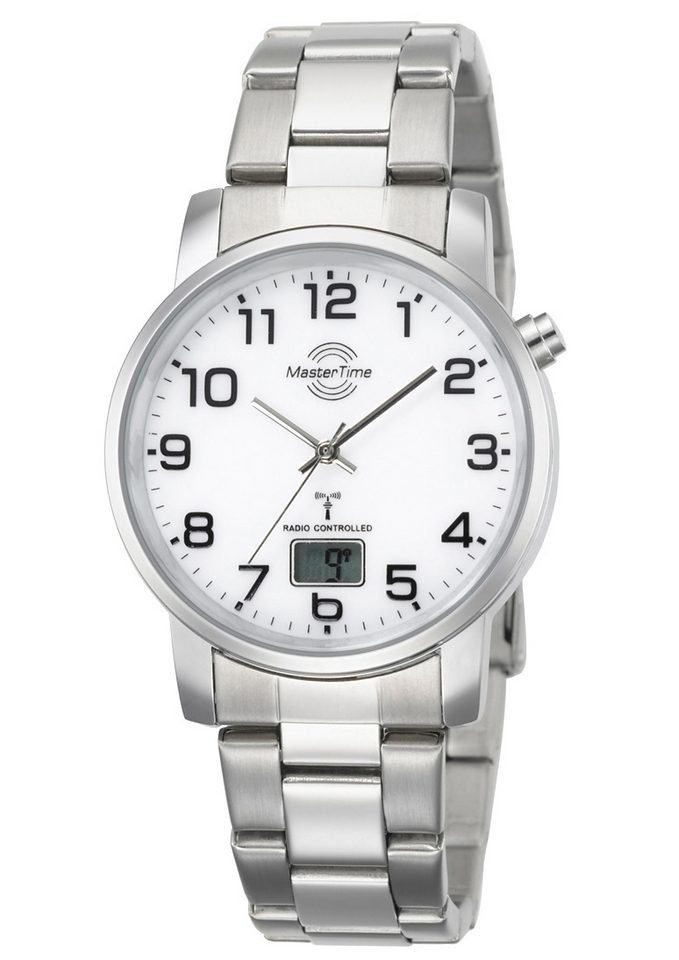 MASTER TIME Funkuhr Basic MTGA-10300-12M, Armbanduhr, günstig online kaufen