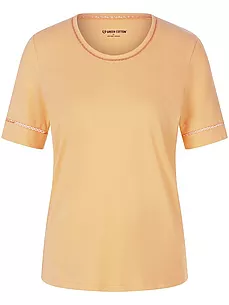 Rundhals-Shirt Frida Green Cotton orange günstig online kaufen