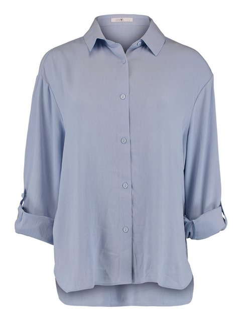 HaILY’S Blusenshirt Bluse Stilvolles Halbarm Krempelfunktion Hemd 6891 in B günstig online kaufen