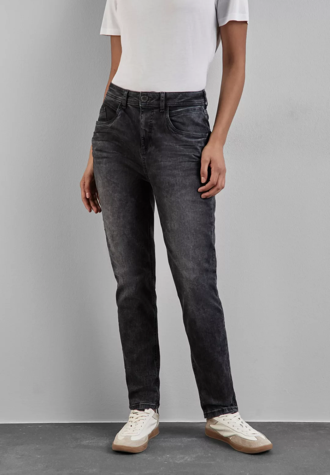 STREET ONE Comfort-fit-Jeans softer Materialmix günstig online kaufen