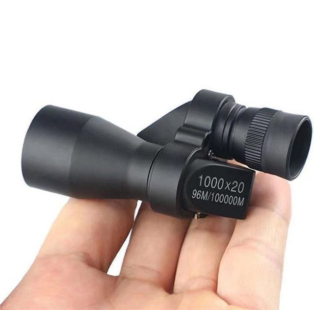 MEGAGOODS Mini Monokular 12x50 Fernglas Teleskop Zoom Outdoor Camping Jagd günstig online kaufen