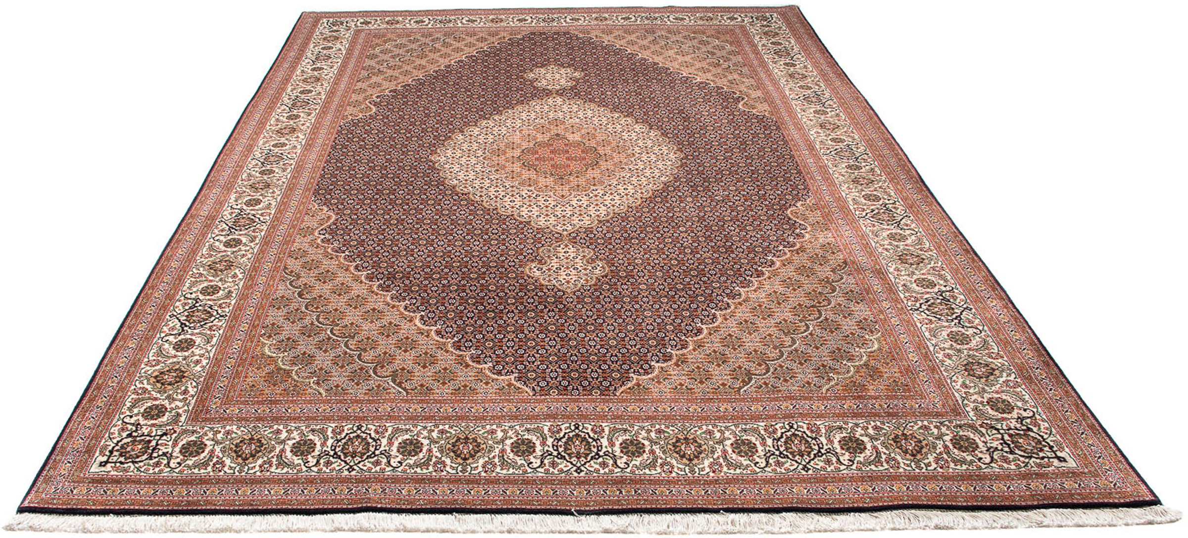 morgenland Orientteppich »Perser - Täbriz - 304 x 202 cm - hellbraun«, rech günstig online kaufen