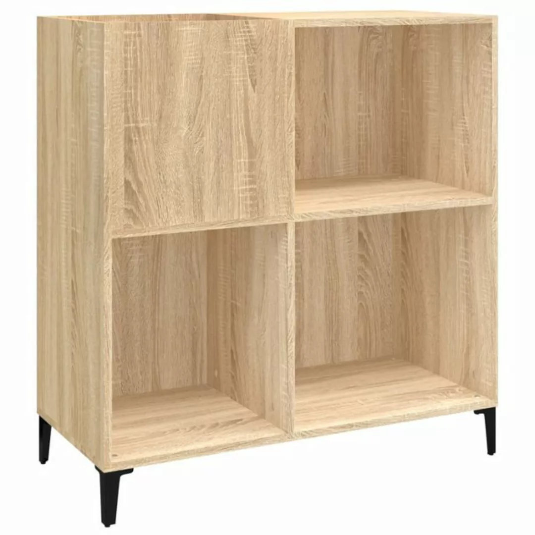 vidaXL Beistellschrank Plattenschrank Sonoma-Eiche 84,5x38x89 cm Holzwerkst günstig online kaufen