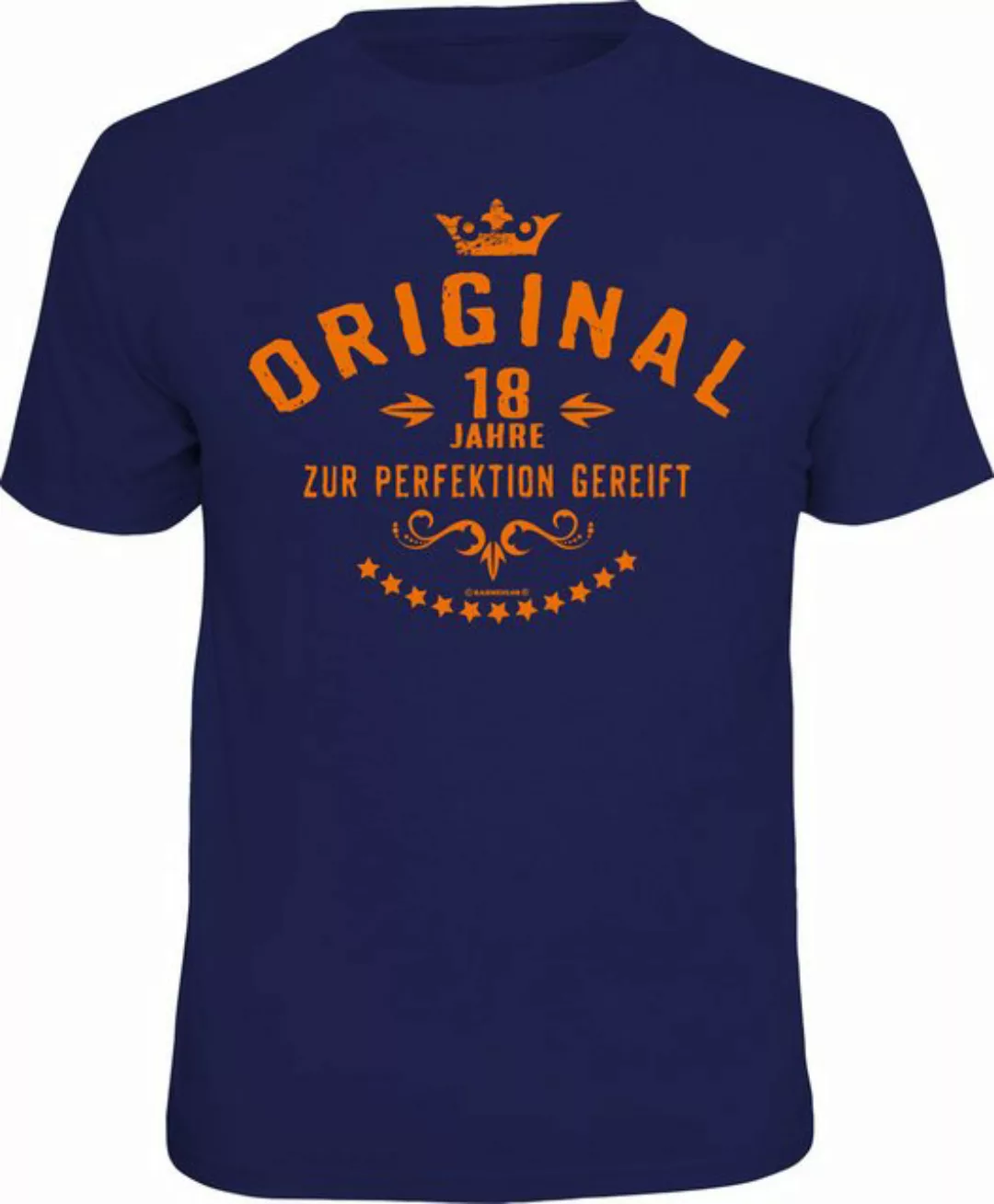 RAHMENLOS® T-Shirt Original 18 Jahre zur Perfektion gereift günstig online kaufen