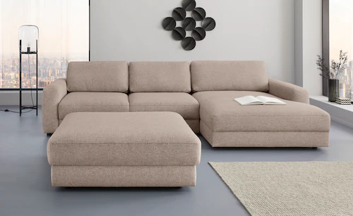 Places of Style Ecksofa "Bloomfield, L-Form", wahlweise mit Bettfunktion un günstig online kaufen