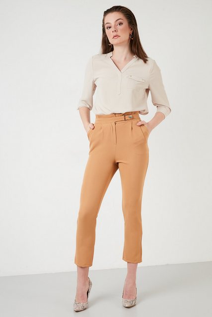 LELA Stoffhose Lela High Waist Short Leg Trousers 6051946 günstig online kaufen