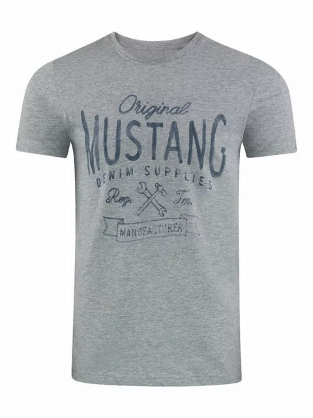 MUSTANG Tshirt Herren Regular Fit S bis 6XL günstig online kaufen