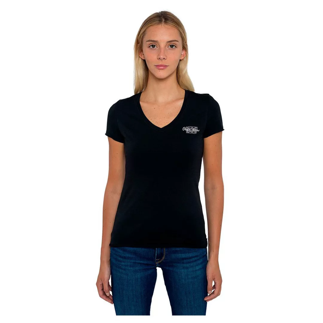 Pepe Jeans Bleu Kurzärmeliges T-shirt XS Black günstig online kaufen