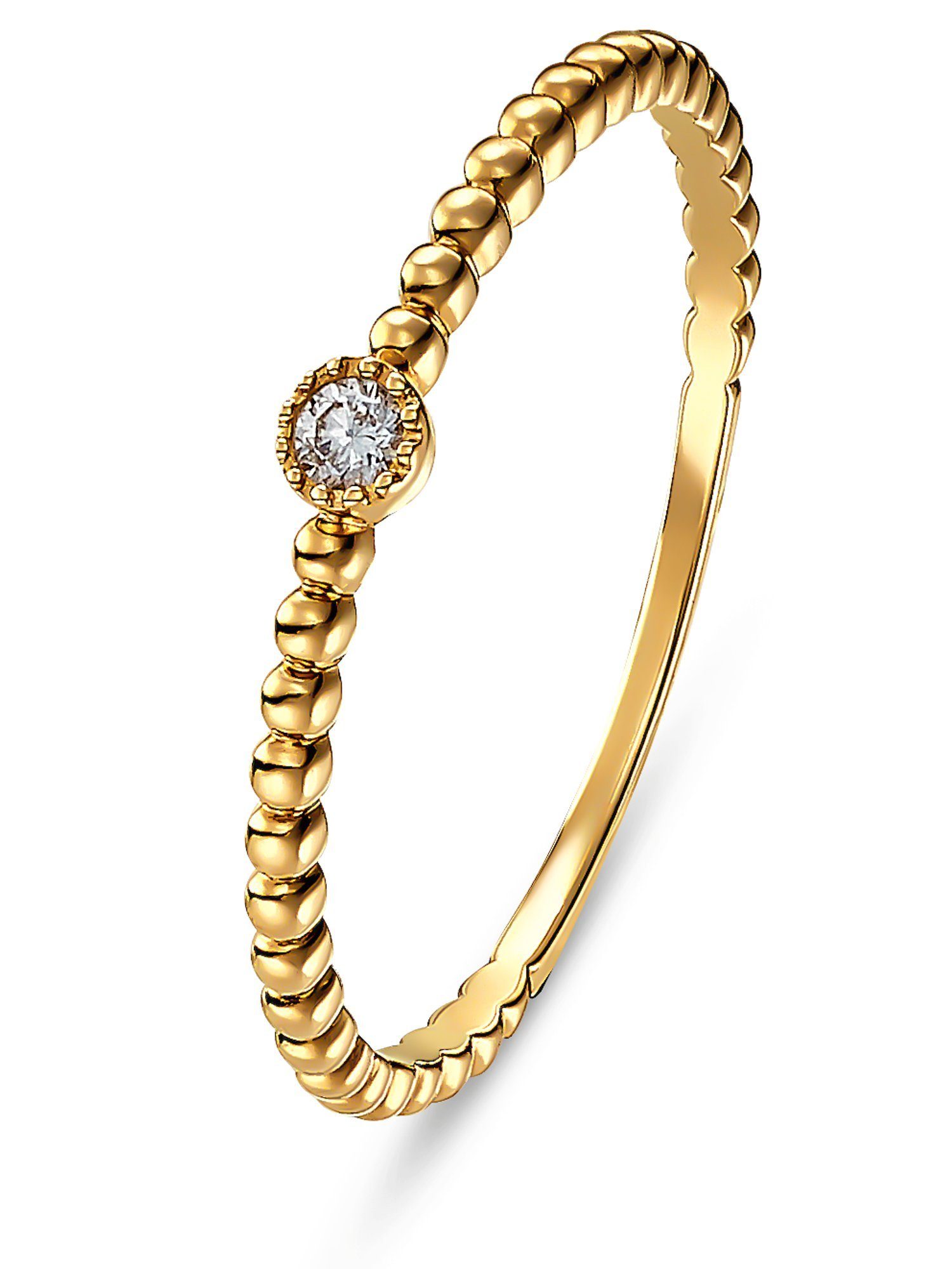 CHRIST Diamantring CHRIST Damen-Damenring 1 Diamant, günstig online kaufen