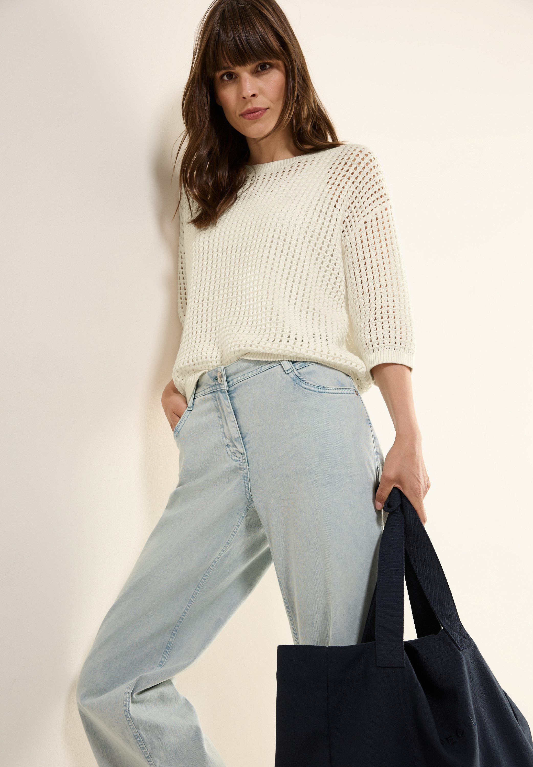Cecil Strickpullover, Grobstrick günstig online kaufen