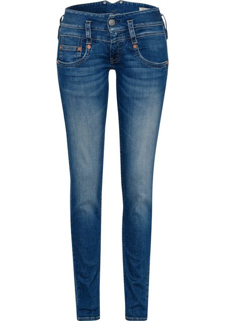 Herrlicher Skinny-fit-Jeans Gila Slim Jeans aus Reused Denim günstig online kaufen