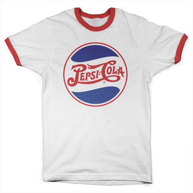 Pepsi Co T-Shirt Retro Logo Ringer Tee günstig online kaufen