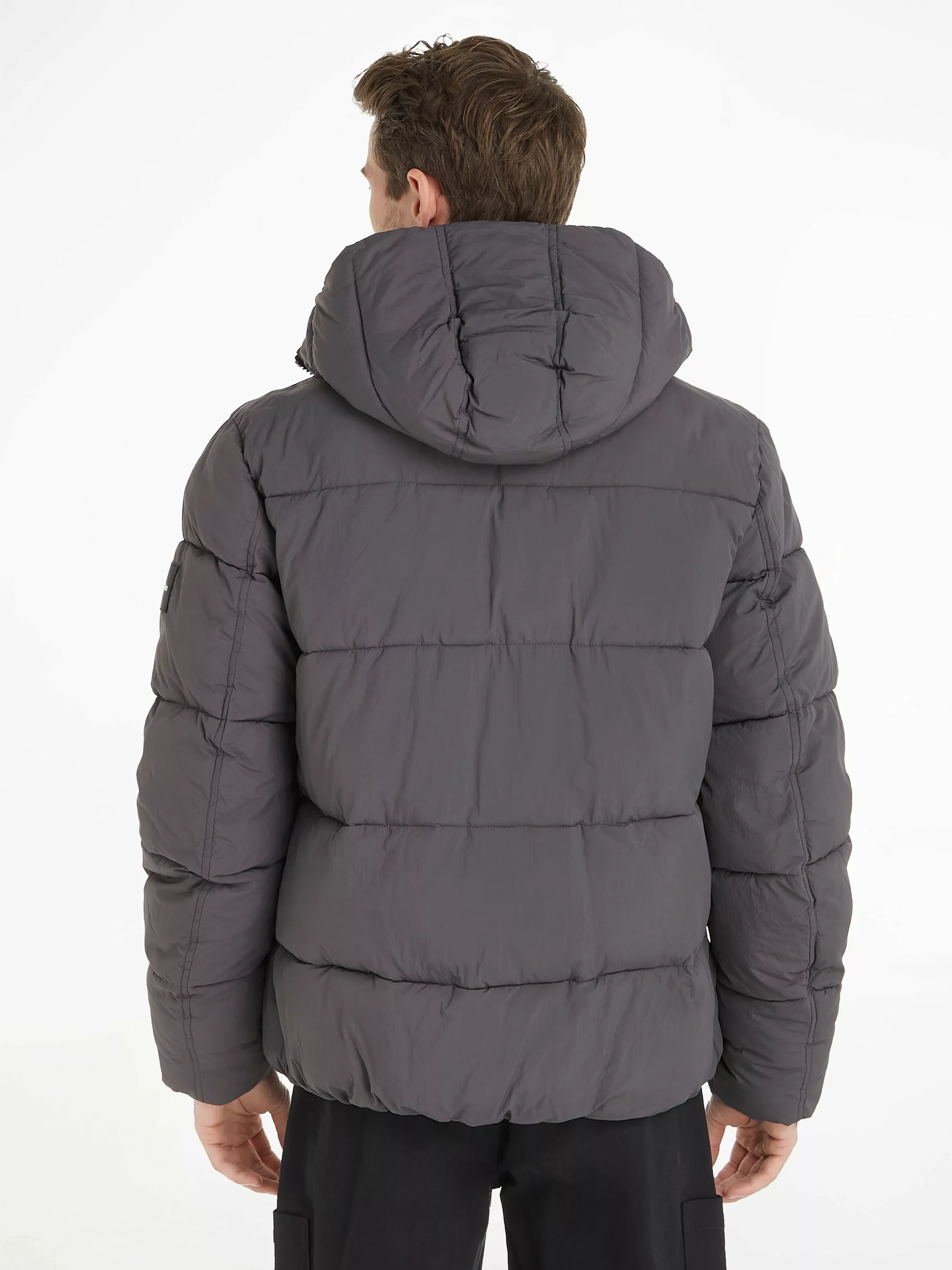 Calvin Klein Steppjacke mit Stehkragen günstig online kaufen