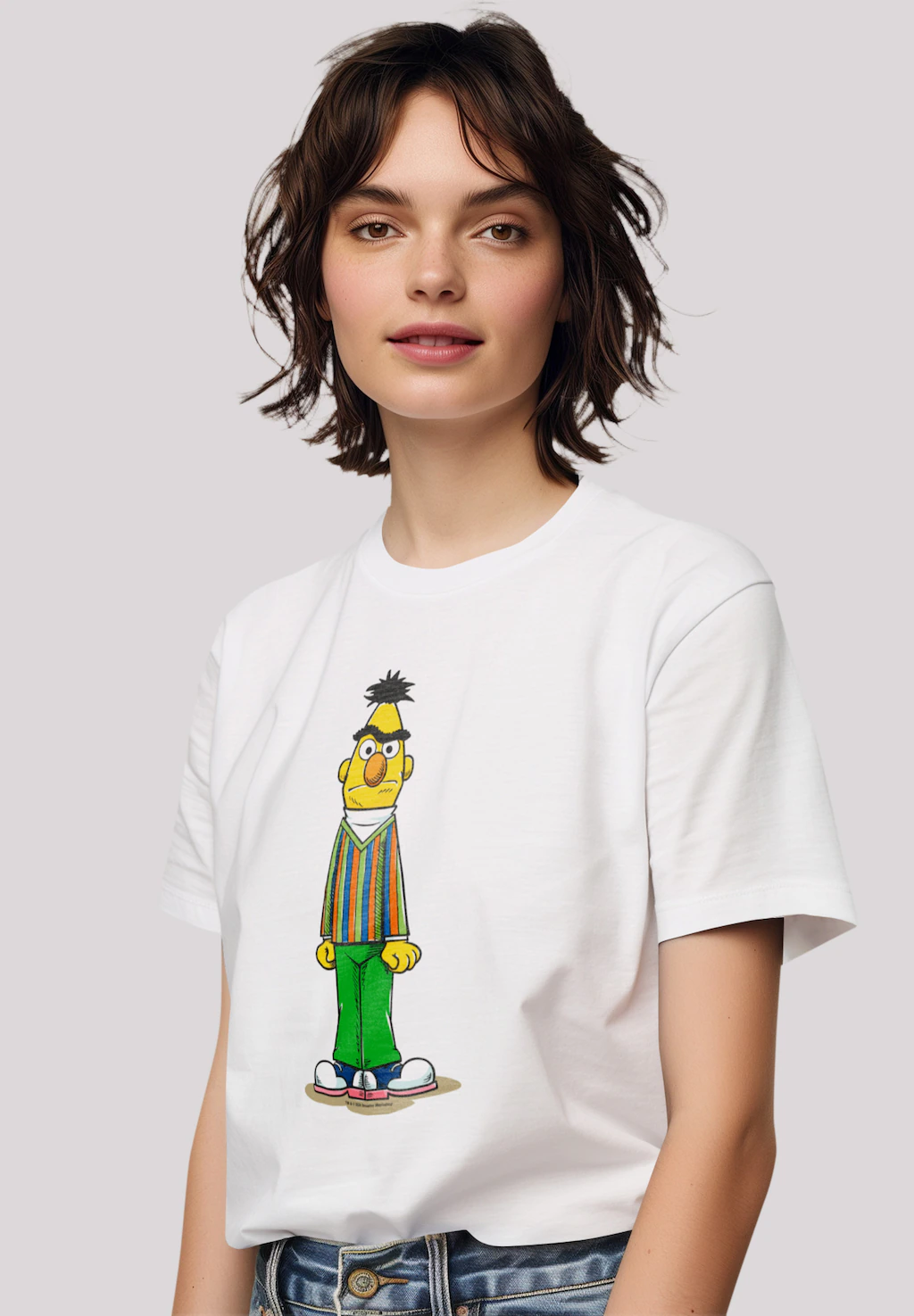 F4NT4STIC T-Shirt "Sesamstraße Bert Angrie", Premium Qualität günstig online kaufen