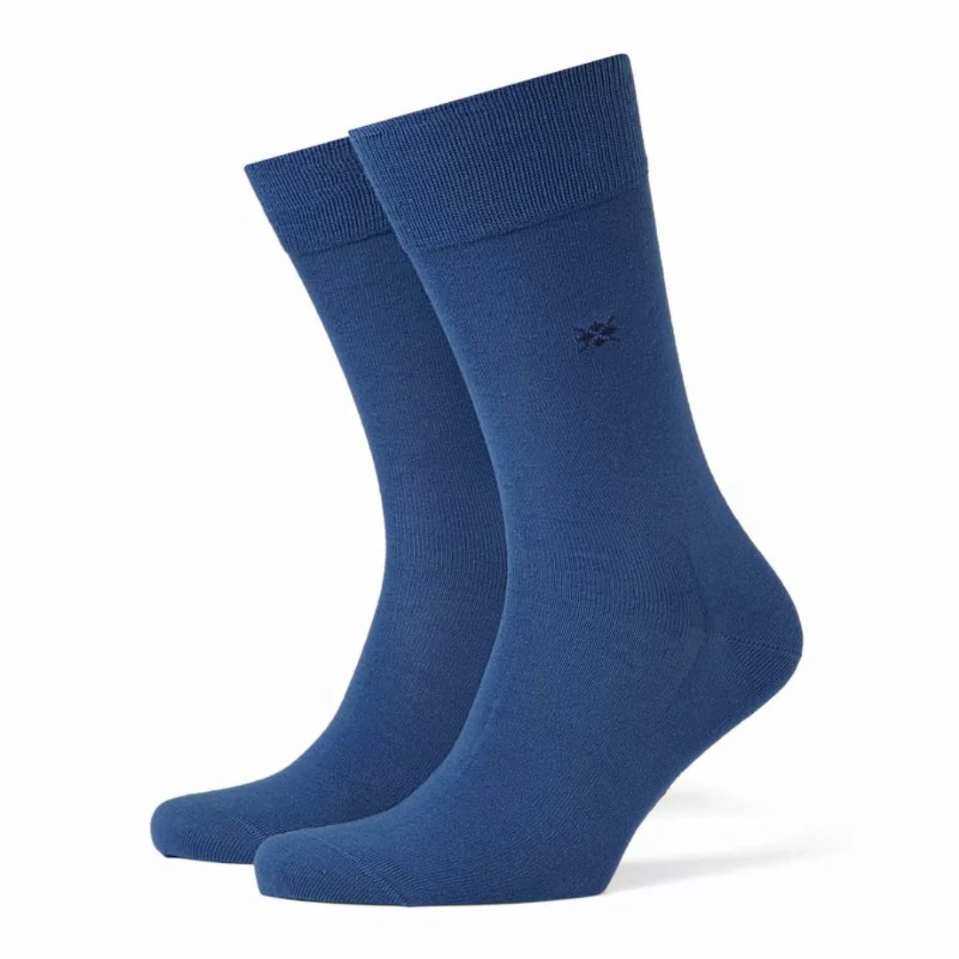 Burlington Dublin Herren Socken, 40-46, Blau, Uni, Baumwolle, 21015-605102 günstig online kaufen
