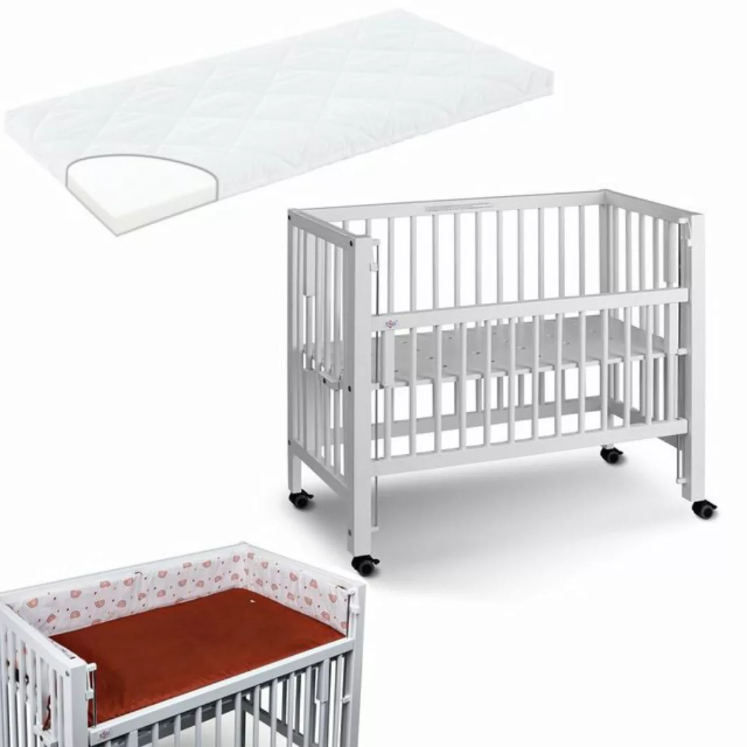 tiSsi® Babybett Sophie inkl. Matratze und Nestchen günstig online kaufen